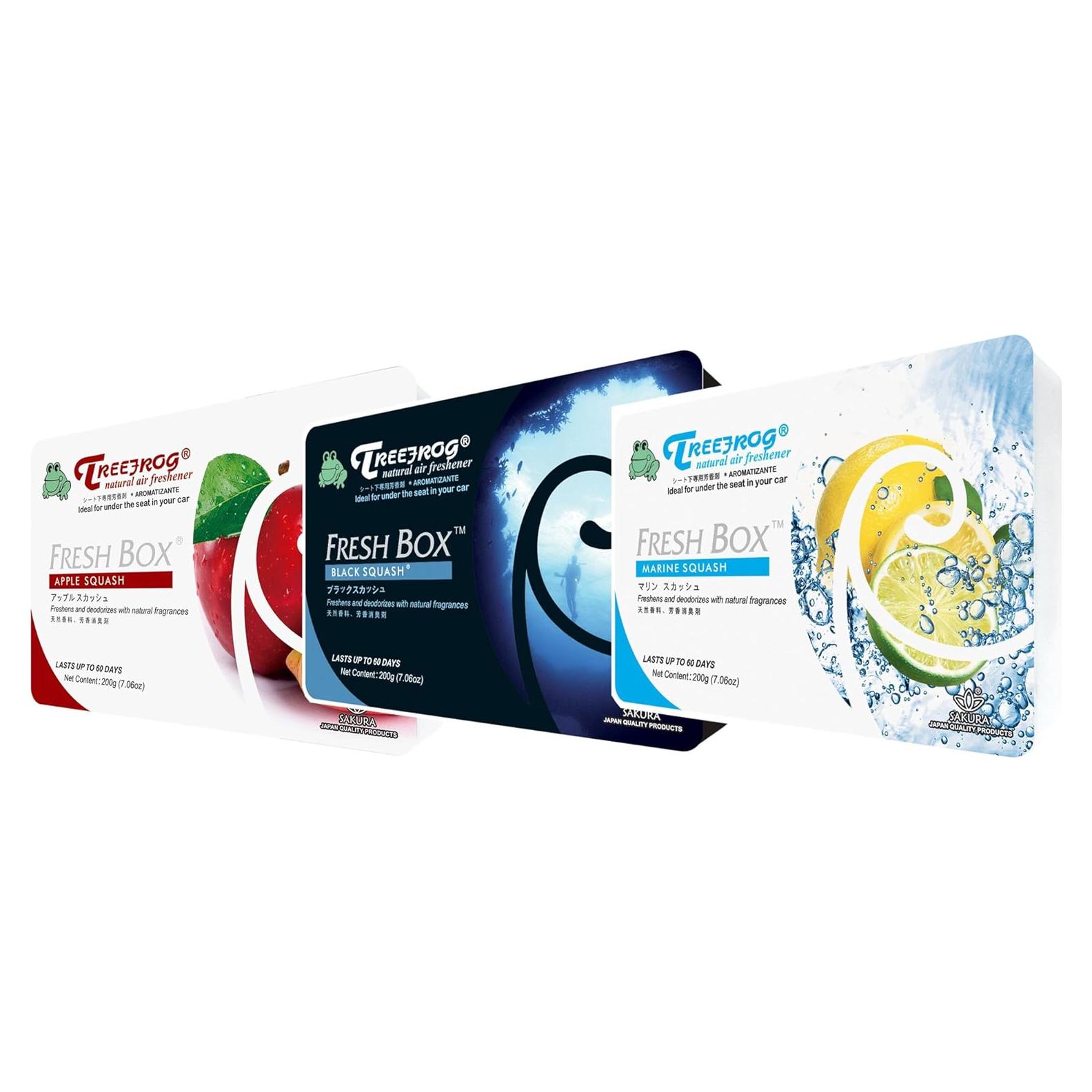 Ambientador de Aire en Gel Treefrog Scent Squash - 3 Paquetes