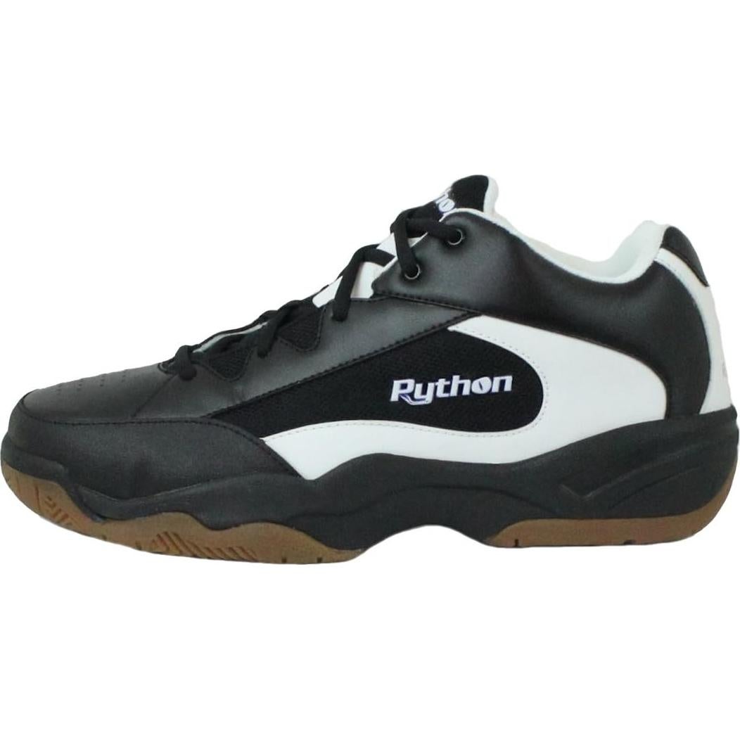 Zapato Racquetball Python Ancho EE para Interior - Negro/Blanco