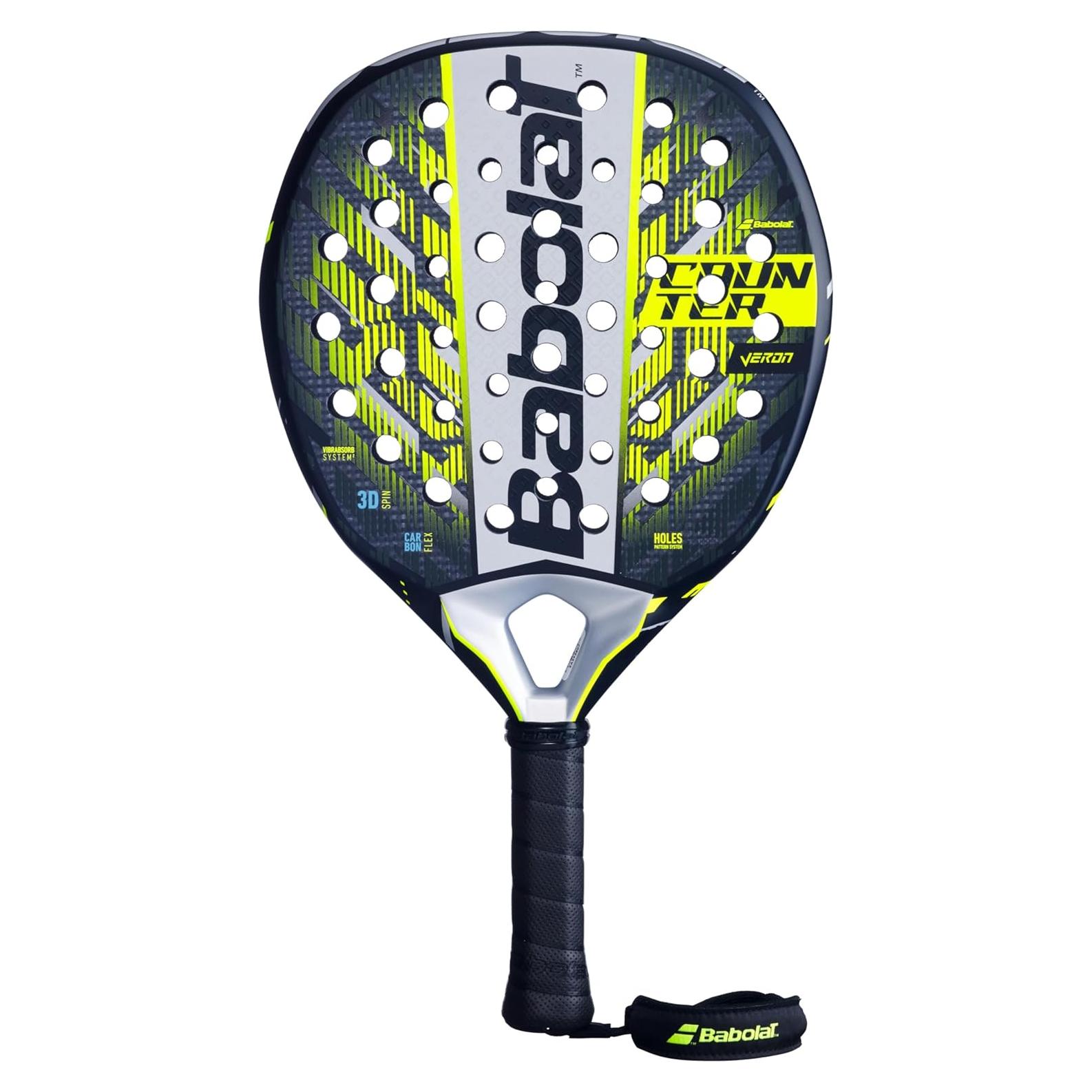 Pala de Padel Babolat Counter Veron 2.5 Carbono Flex 365g