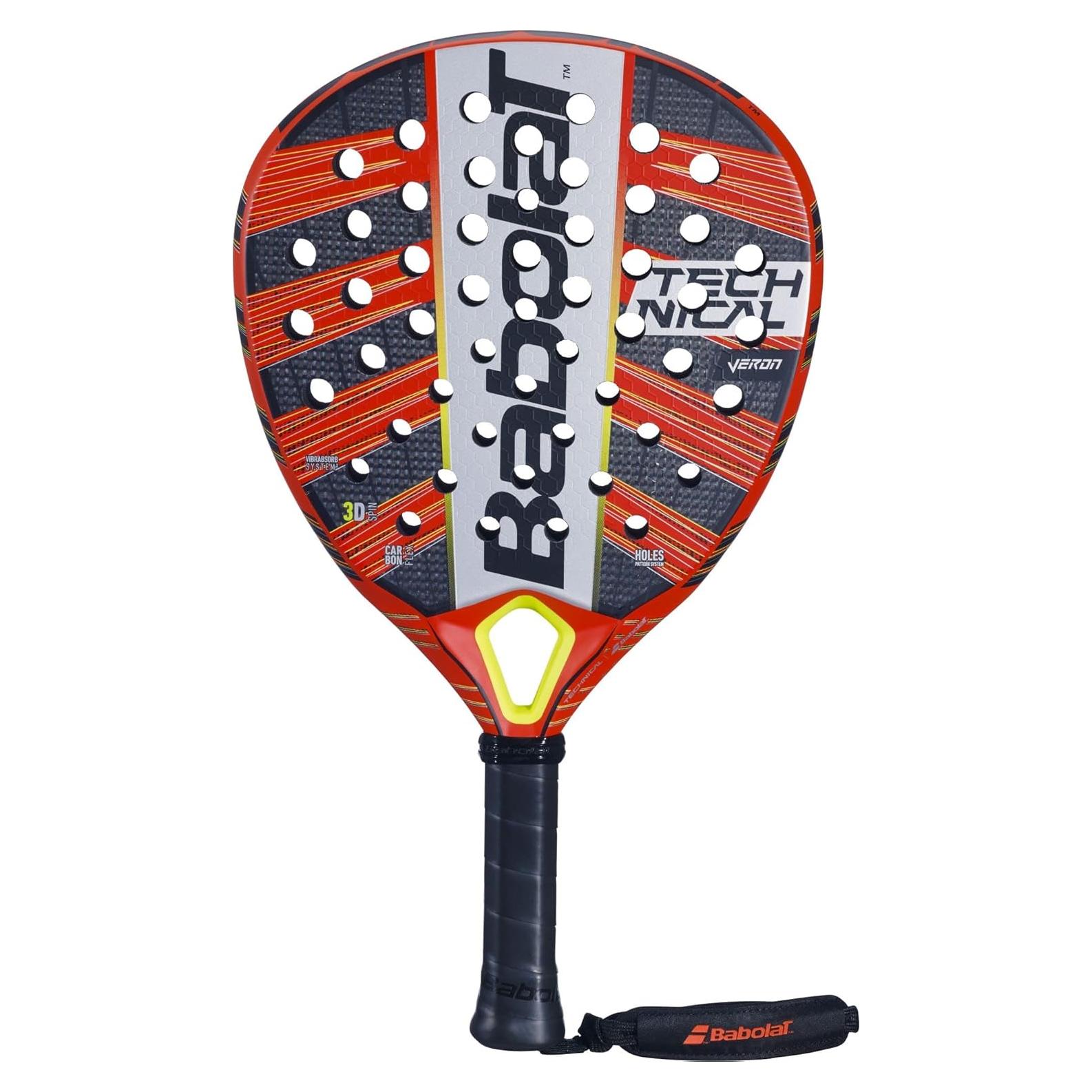 Raqueta de Padel Babolat Technical Veron 365g Carbono