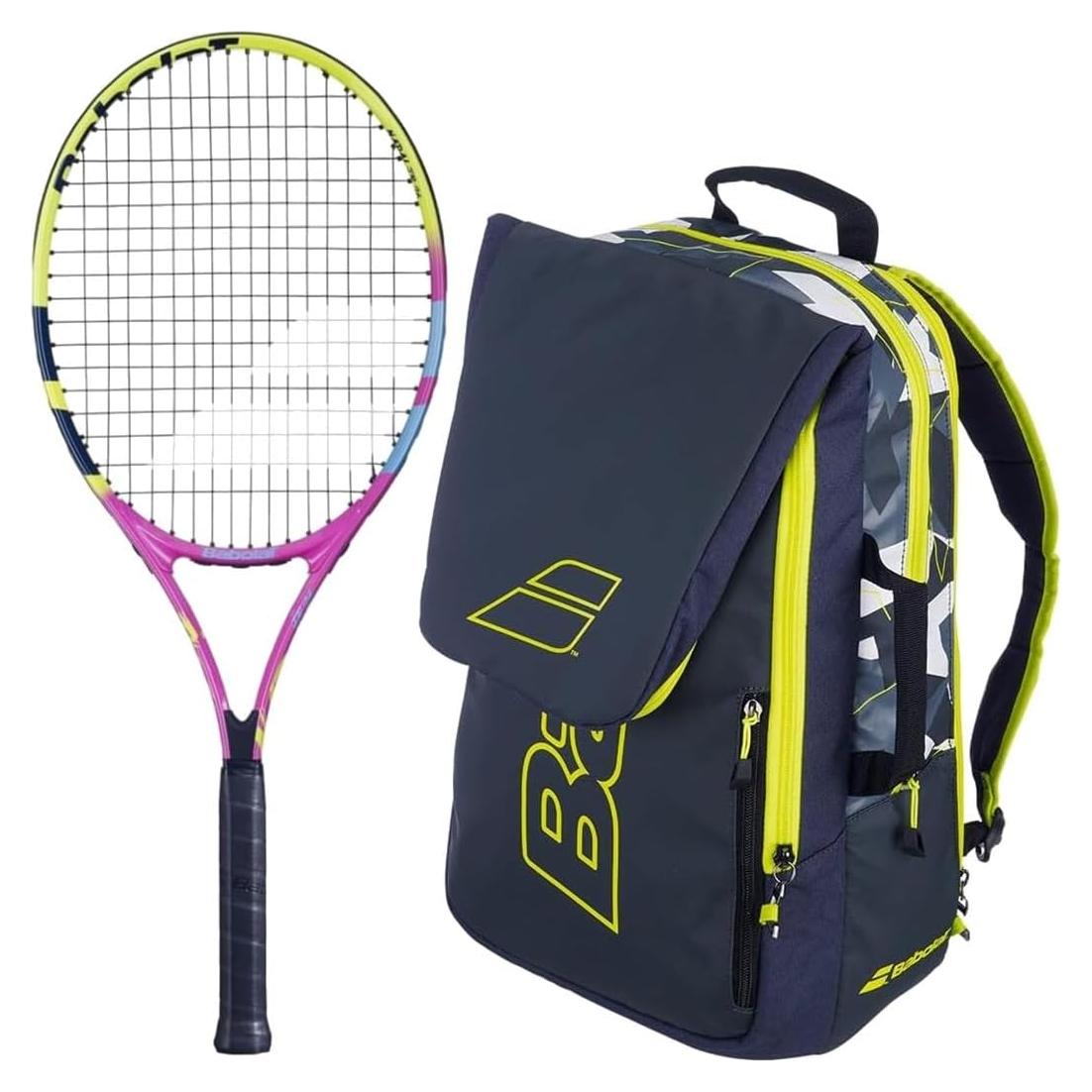 Raqueta de Tenis Babolat Nadal Jr 19-26" + Mochila Incluida