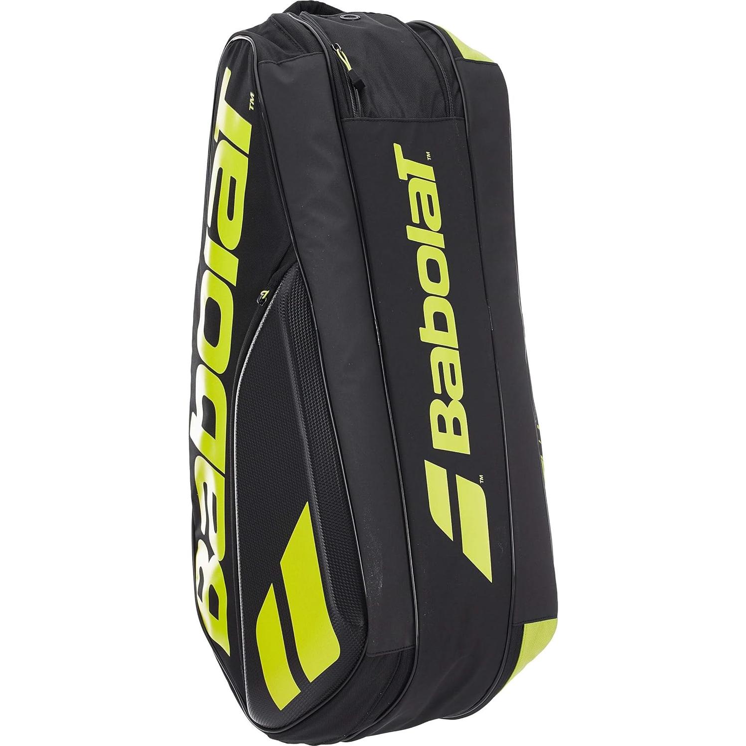Bolsa de Tenis Babolat RH6 Pure Aero - Negro Amarillo