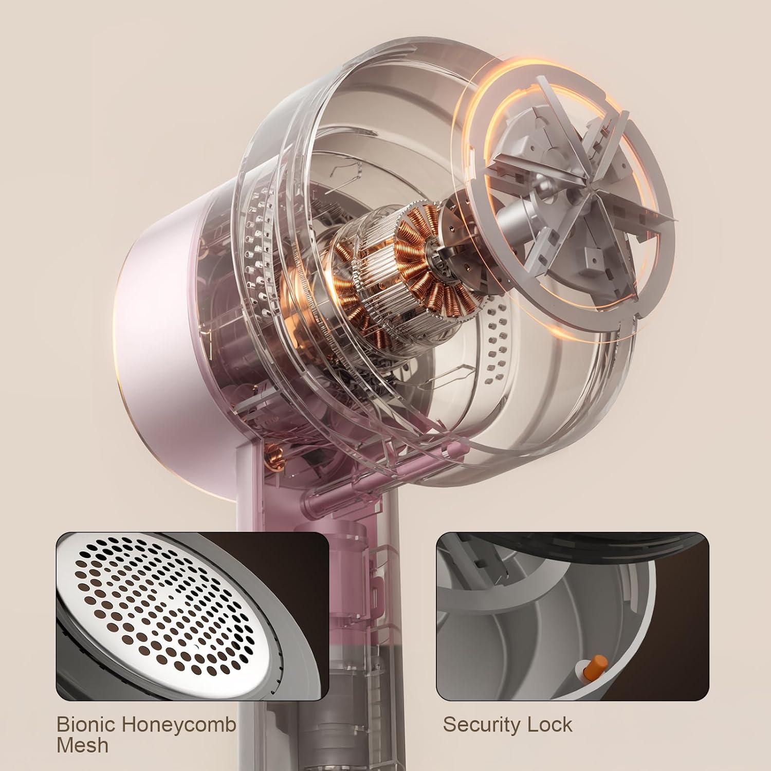 Raspador de Pelusa LVAINIT Rosa 6 Cuchillas 3 Velocidades