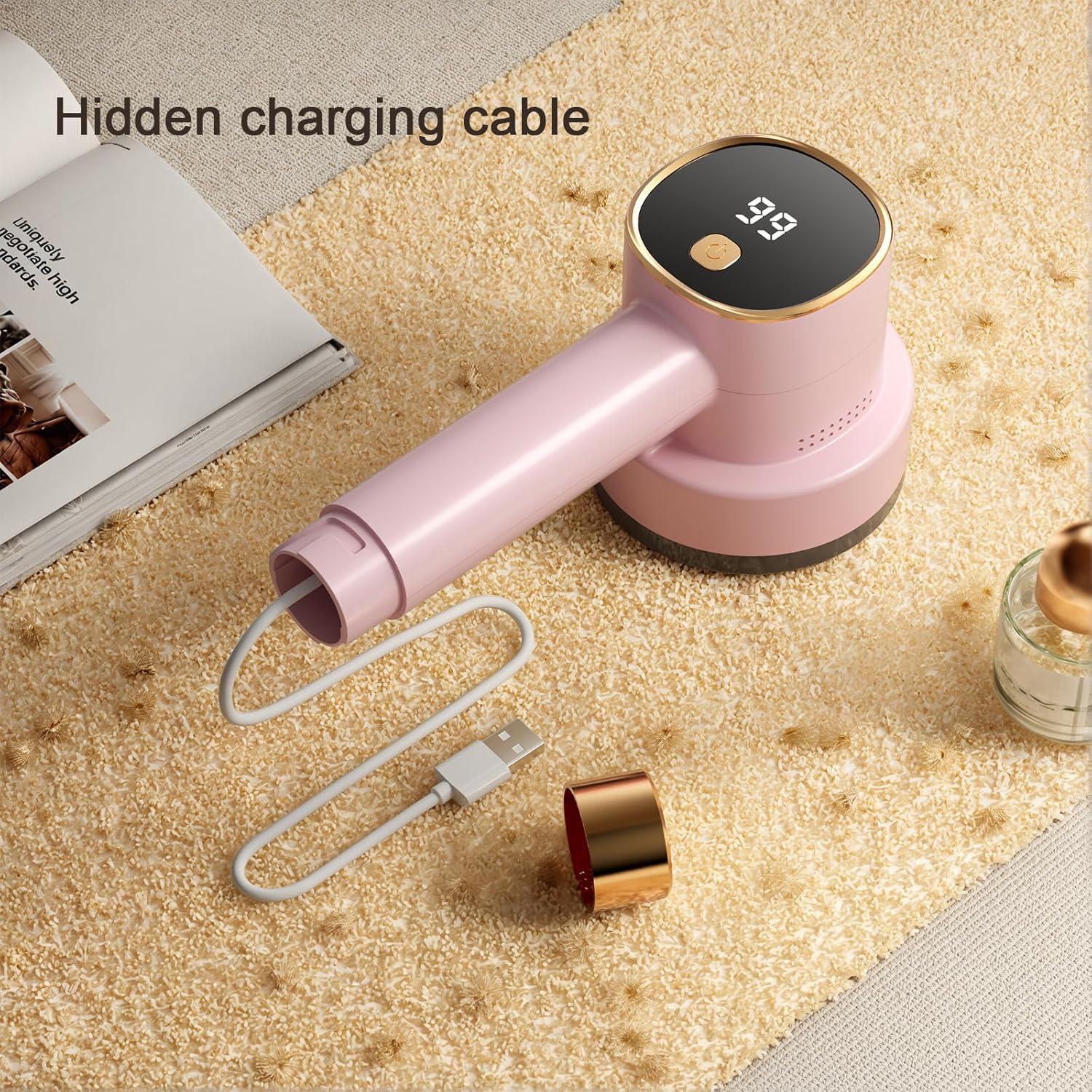 Raspador de Pelusa LVAINIT Rosa 6 Cuchillas 3 Velocidades