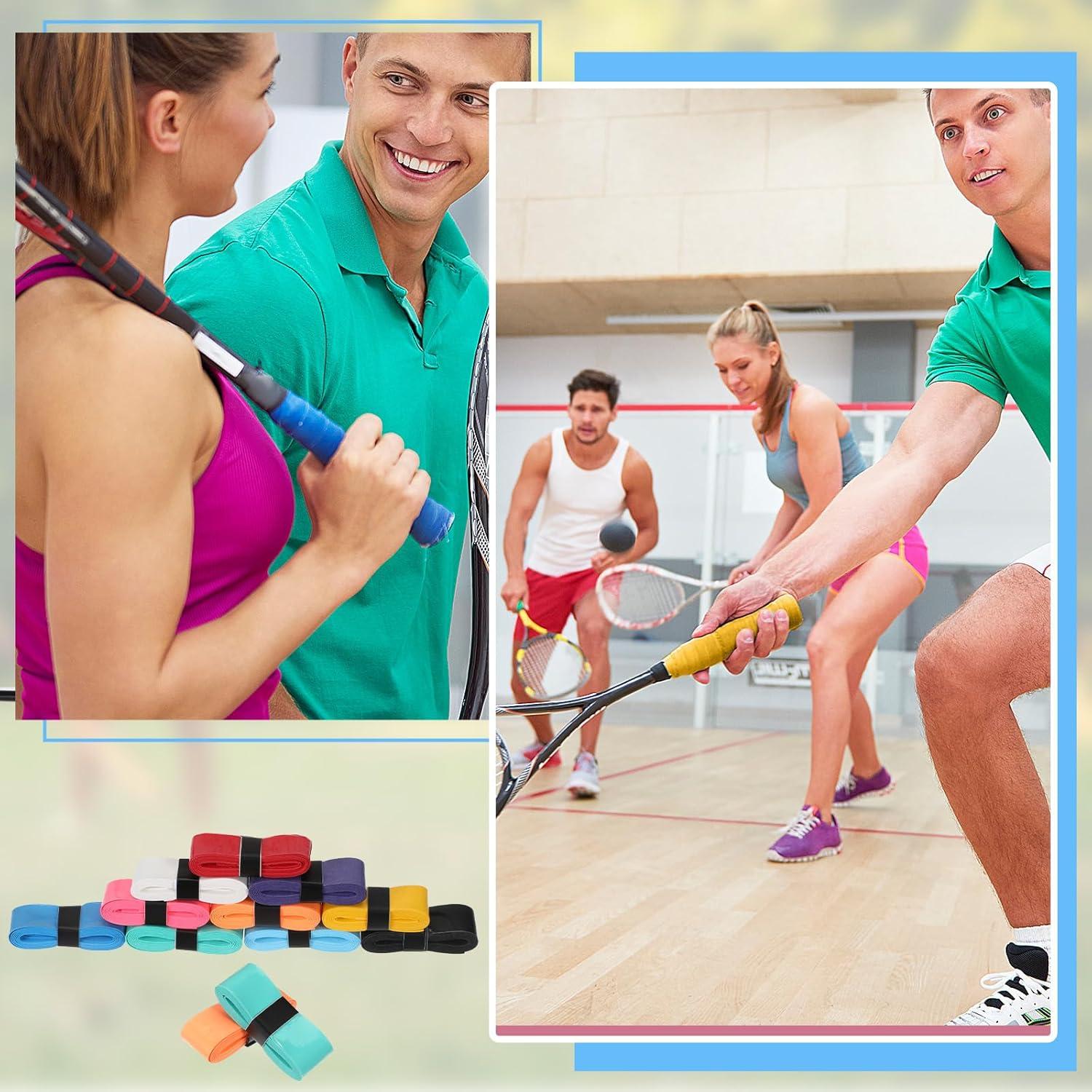 100 Overgrips Antideslizantes JJUNW para Raquetas de Tenis y Bádminton