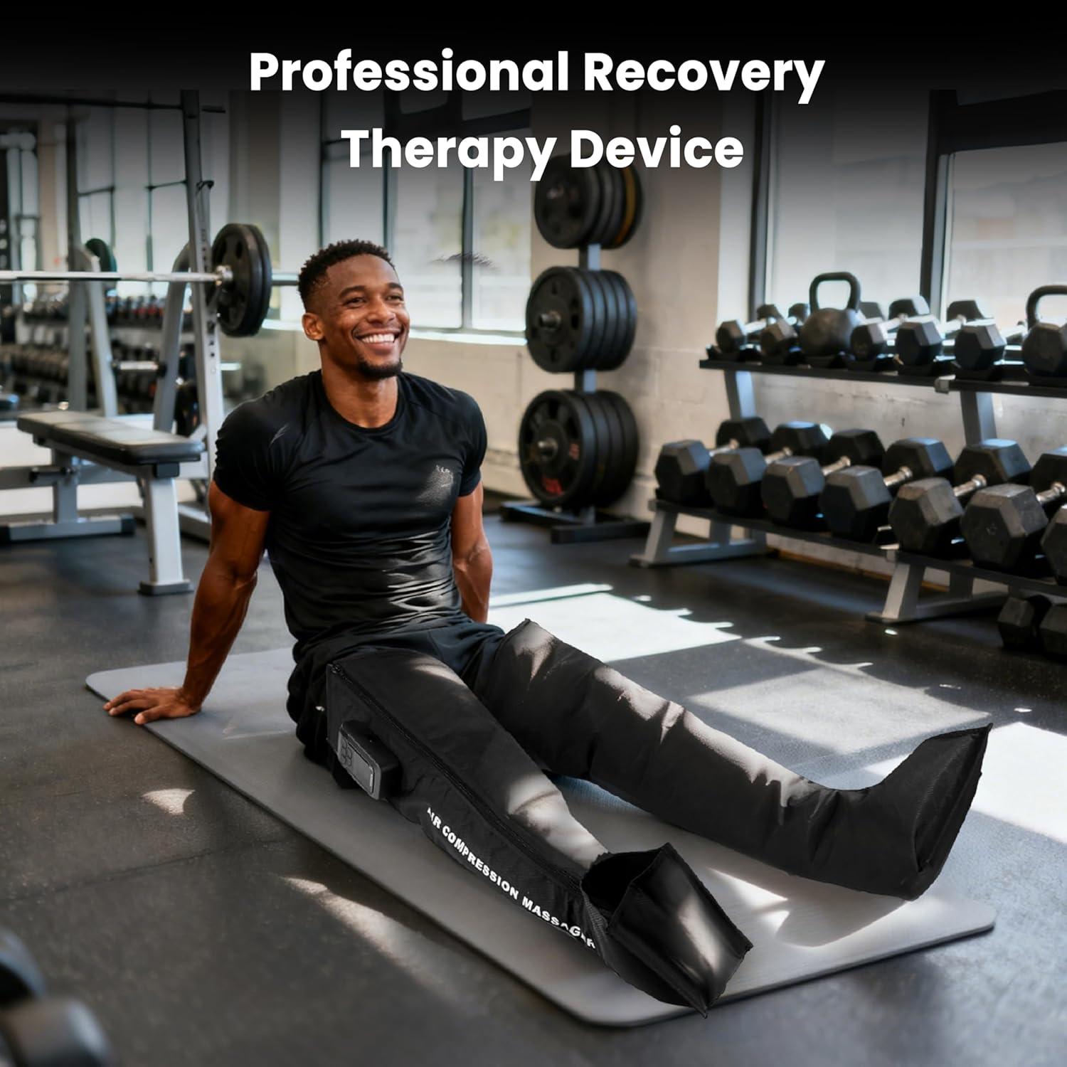 Masajeador de Piernas Inalámbrico Healthpal FE-7204B Grande