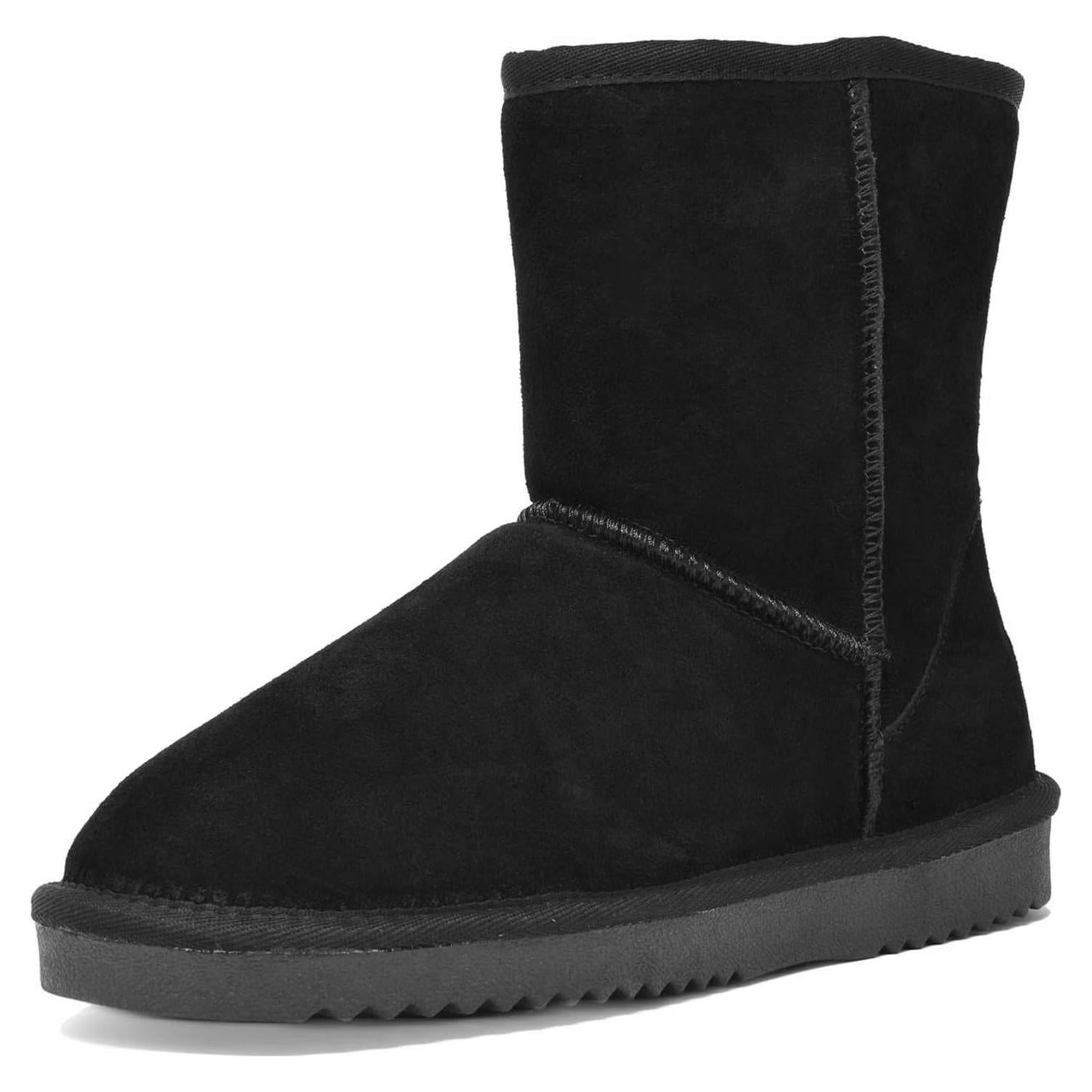 Botas de Nieve Cortas DREAM PAIRS para Mujeres Negro T. 5