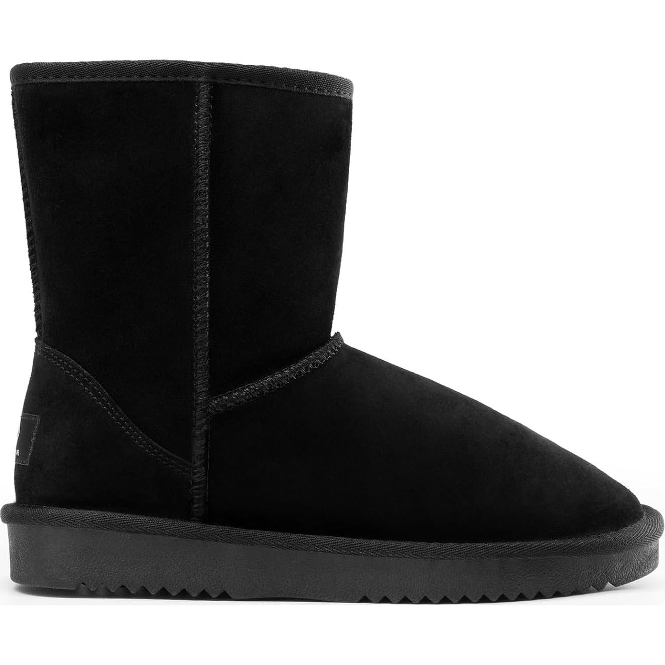 Botas de Nieve Cortas DREAM PAIRS para Mujeres Negro T. 5
