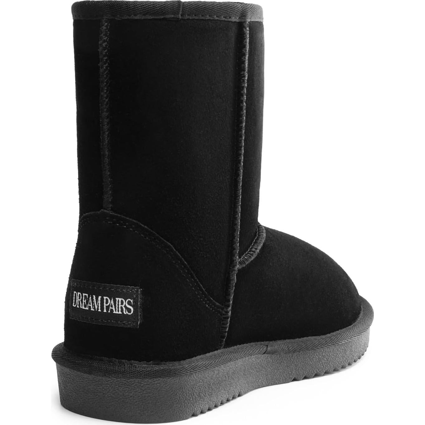 Botas de Nieve Cortas DREAM PAIRS para Mujeres Negro T. 5