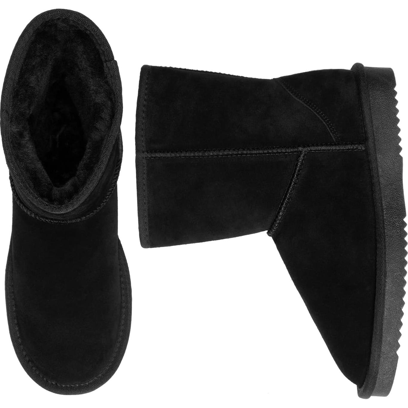 Botas de Nieve Cortas DREAM PAIRS para Mujeres Negro T. 5