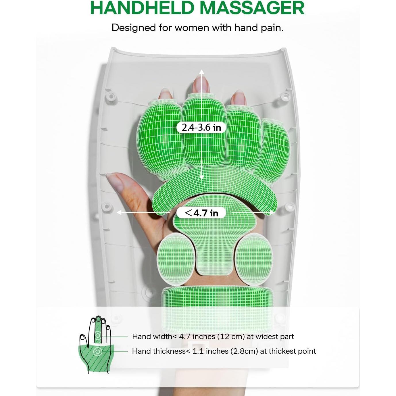 Masajeador de Manos Eléctrico Medisana HM 103 con Calor y Compresión