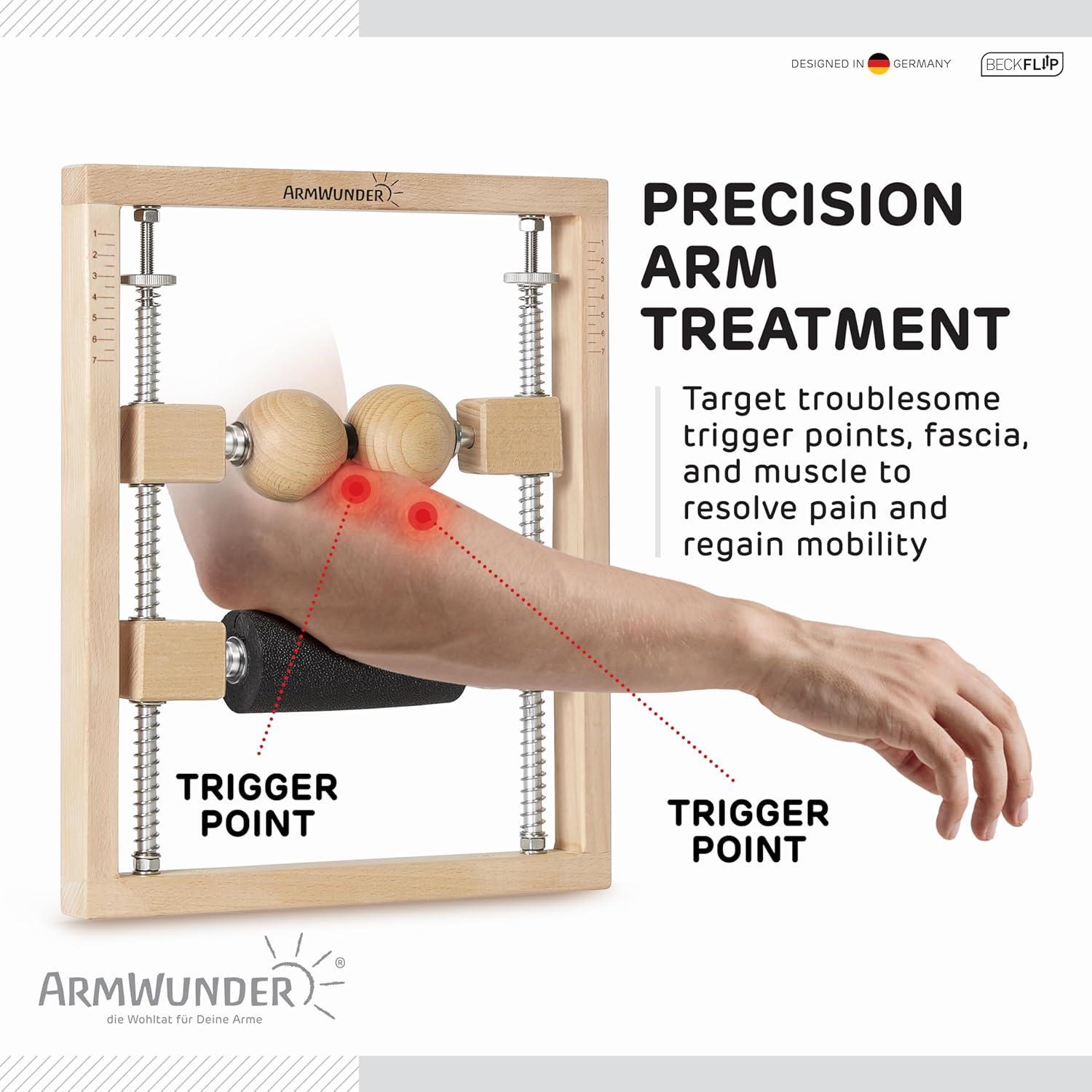 Masajeador Profesional ArmWunder PRO2 para Codo y Antebrazo