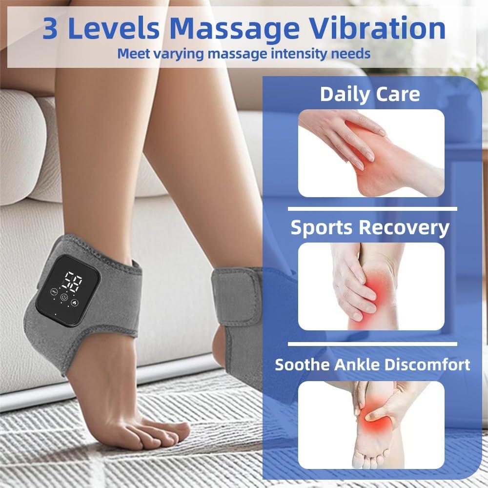 Almohadilla Térmica Inalámbrica XMT para Tobillo - 3 Niveles Calor