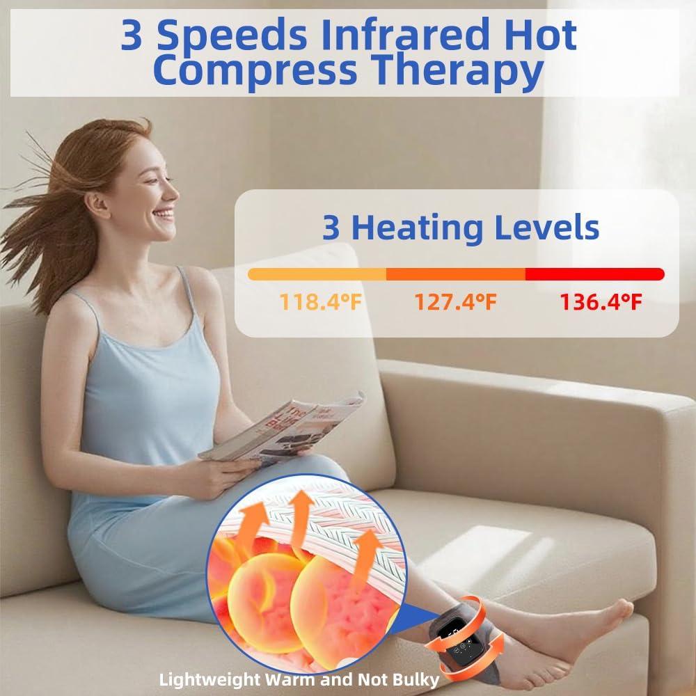 Almohadilla Térmica Inalámbrica XMT para Tobillo - 3 Niveles Calor