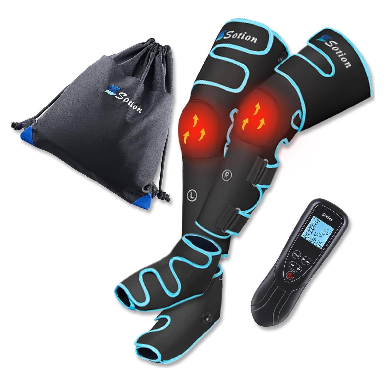 Masajeador de Piernas Sotion HY-1117A con Calor y Compresión