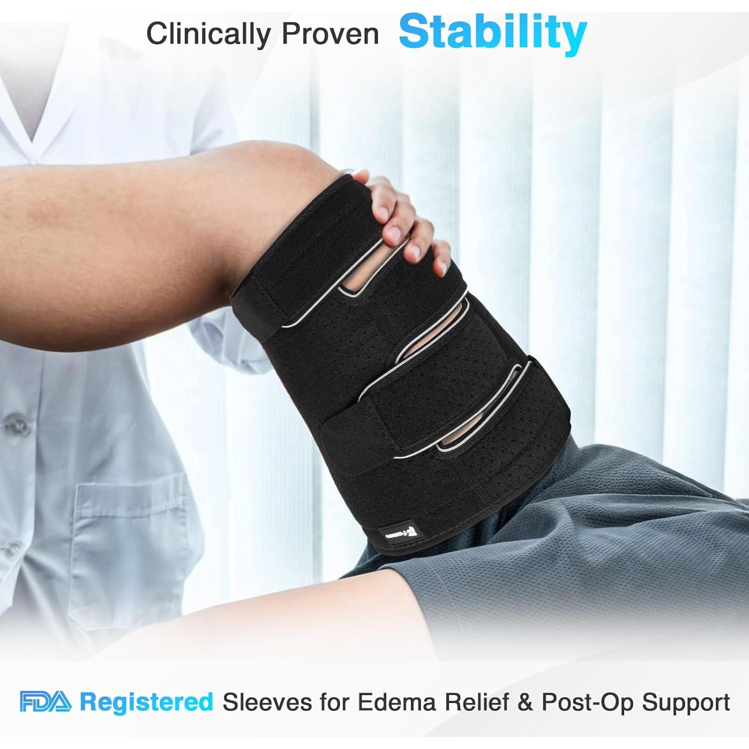 Faja de Compresión para Muslos XL Feamero - Alivio Hinchazón