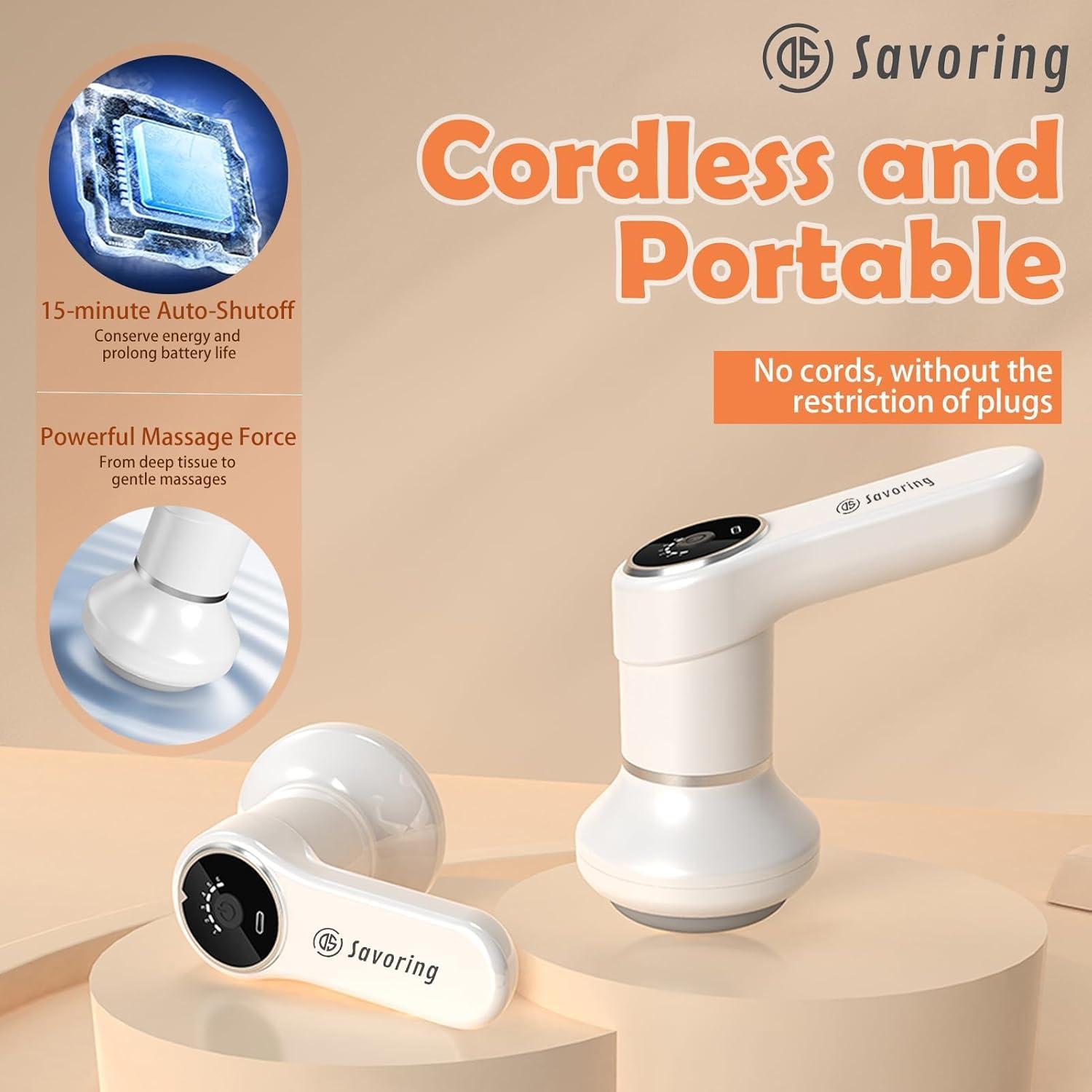 Masajeador Eléctrico Inalámbrico DS SAVORING SL-831 5 en 1