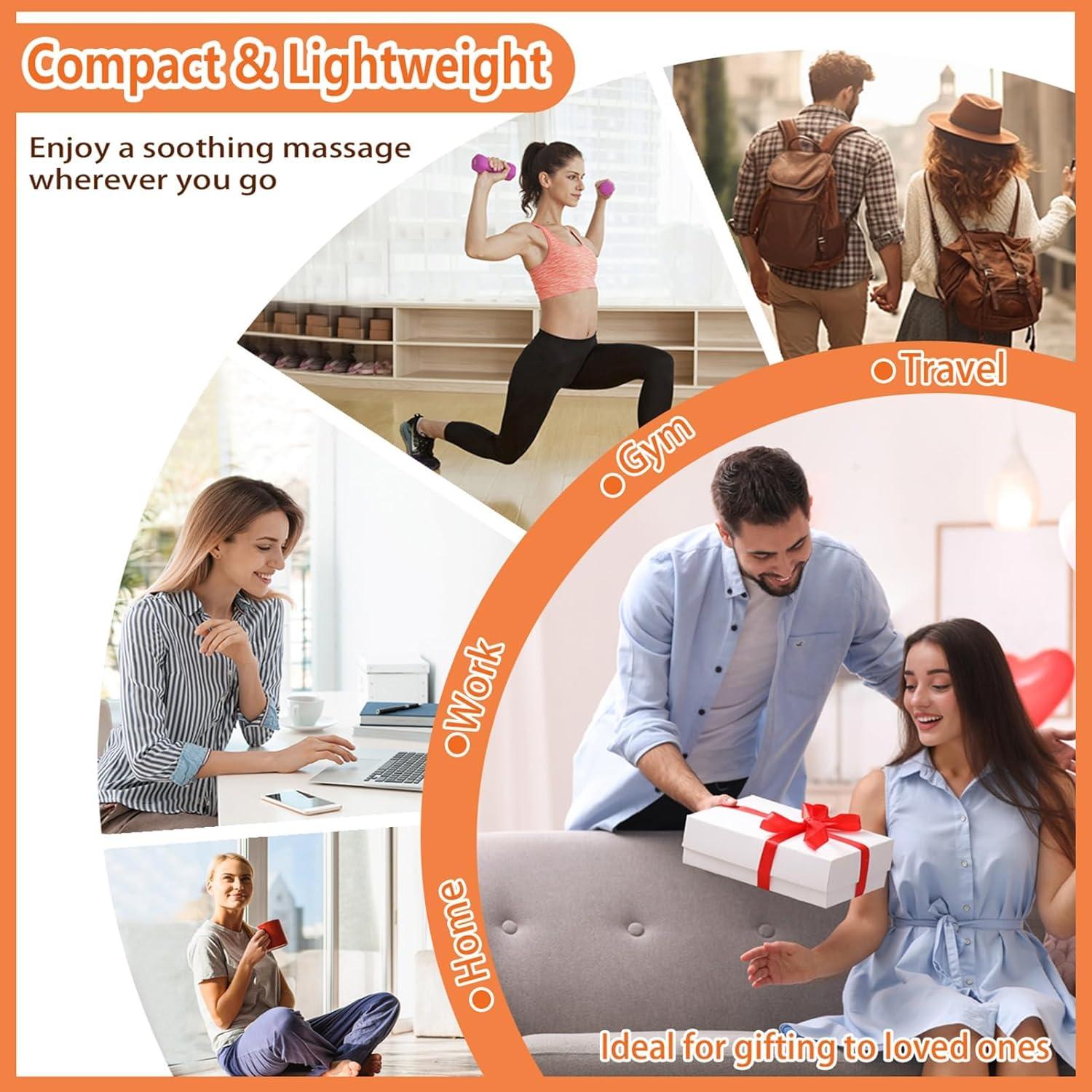 Masajeador Eléctrico Inalámbrico DS SAVORING SL-831 5 en 1