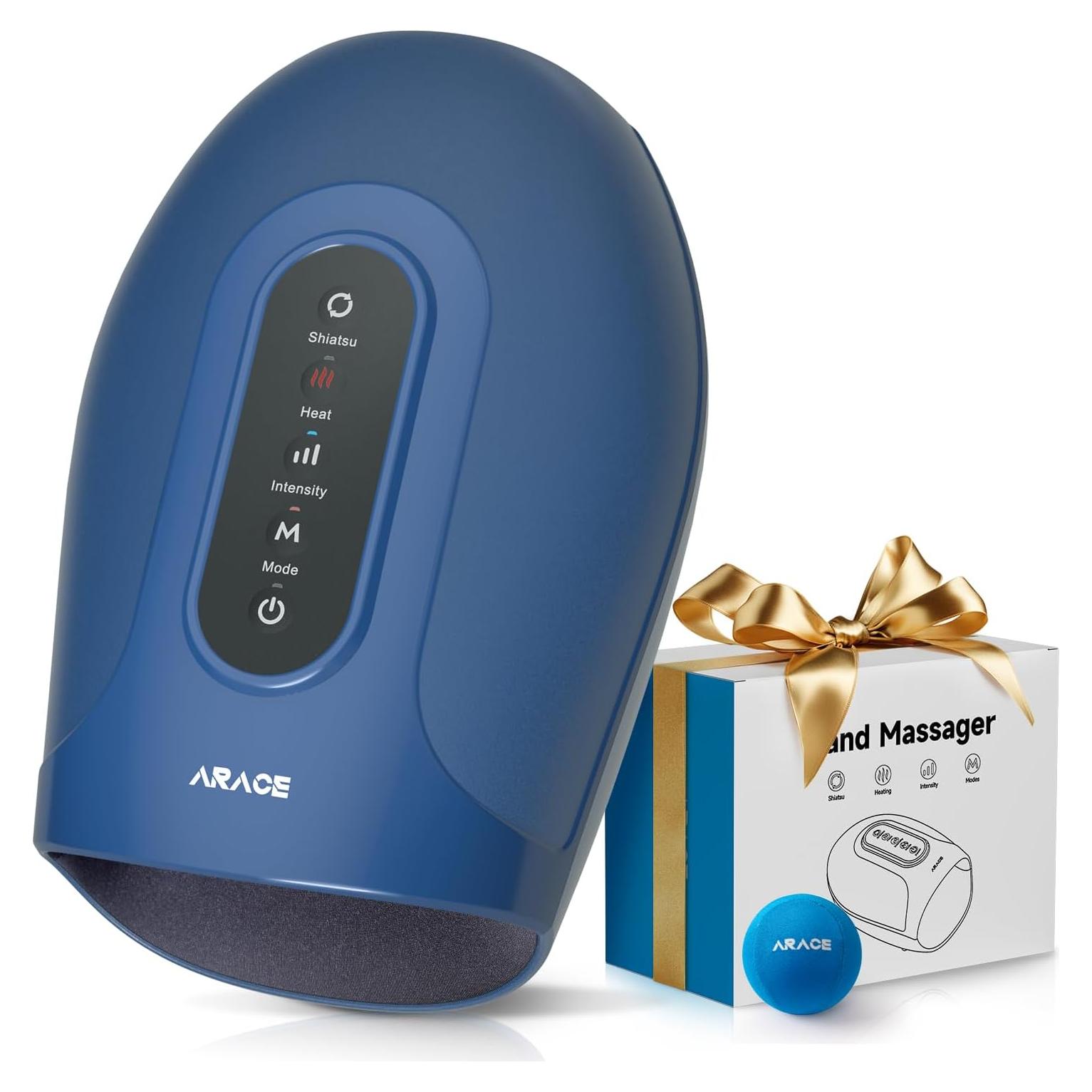 Masajeador de Manos Arace con Calor y Compresión 2500mAh