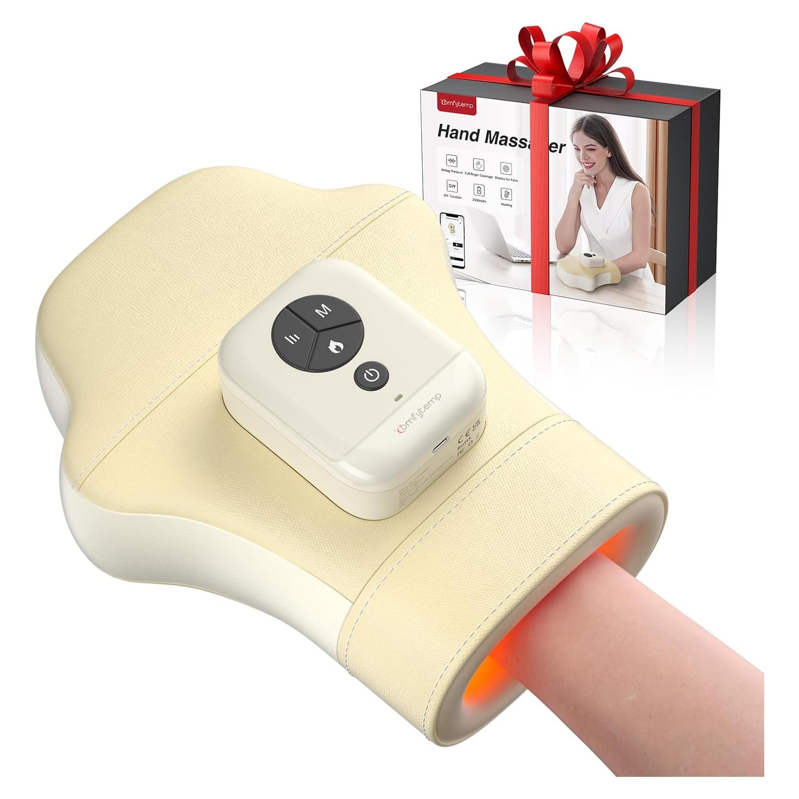Masajeador de Mano Comfytemp HM1061 con Calor y Compresión
