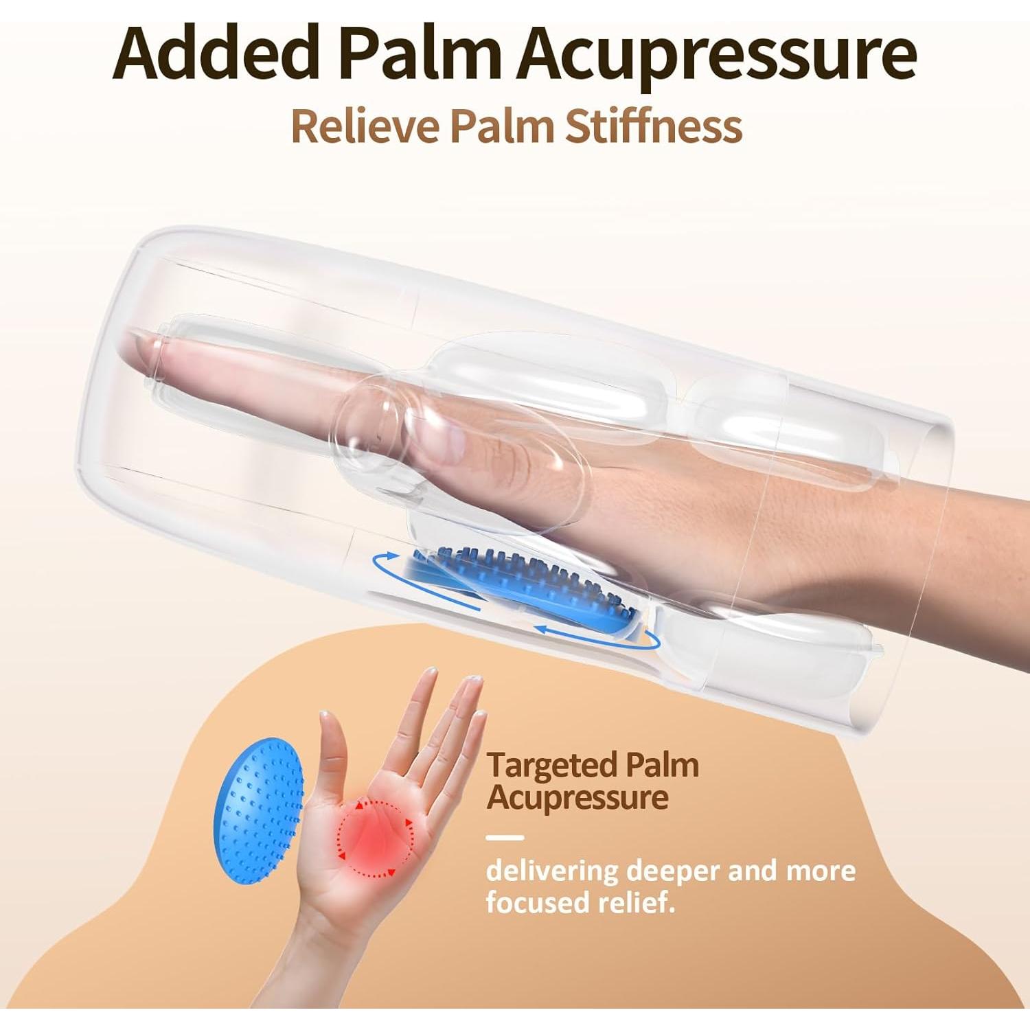 Masajeador de Mano Comfytemp HM1061 con Calor y Compresión