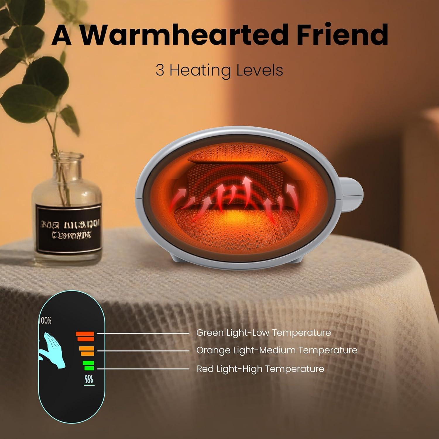 Masajeador de Mano AXV con Calor y Compresión para Artritis