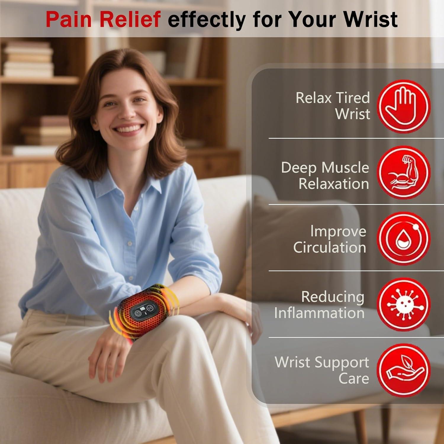 Almohadilla Calentadora Inalámbrica KA-ER 3 Temperaturas y Masaje