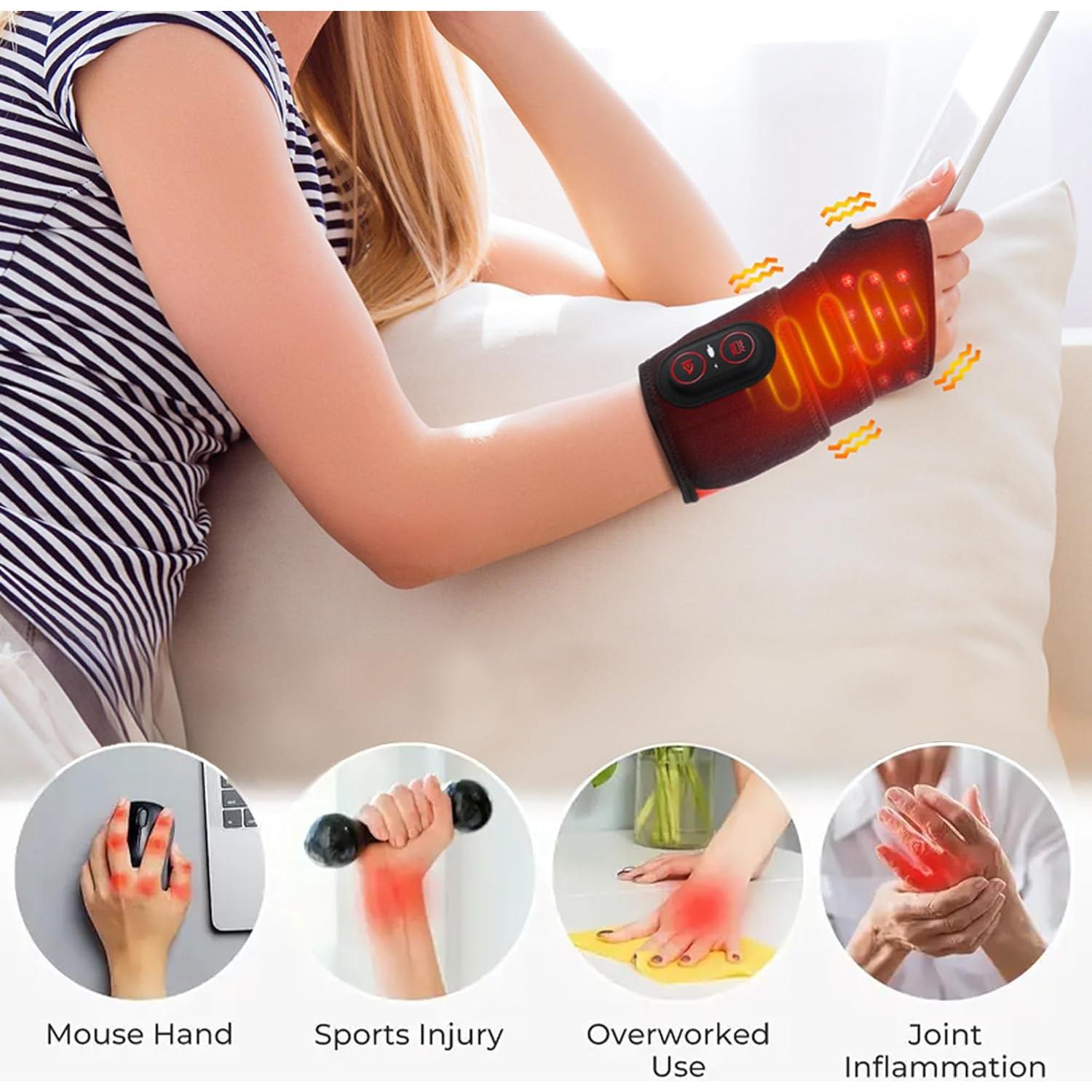 Almohadilla Calentadora Inalámbrica KA-ER 3 Temperaturas y Masaje