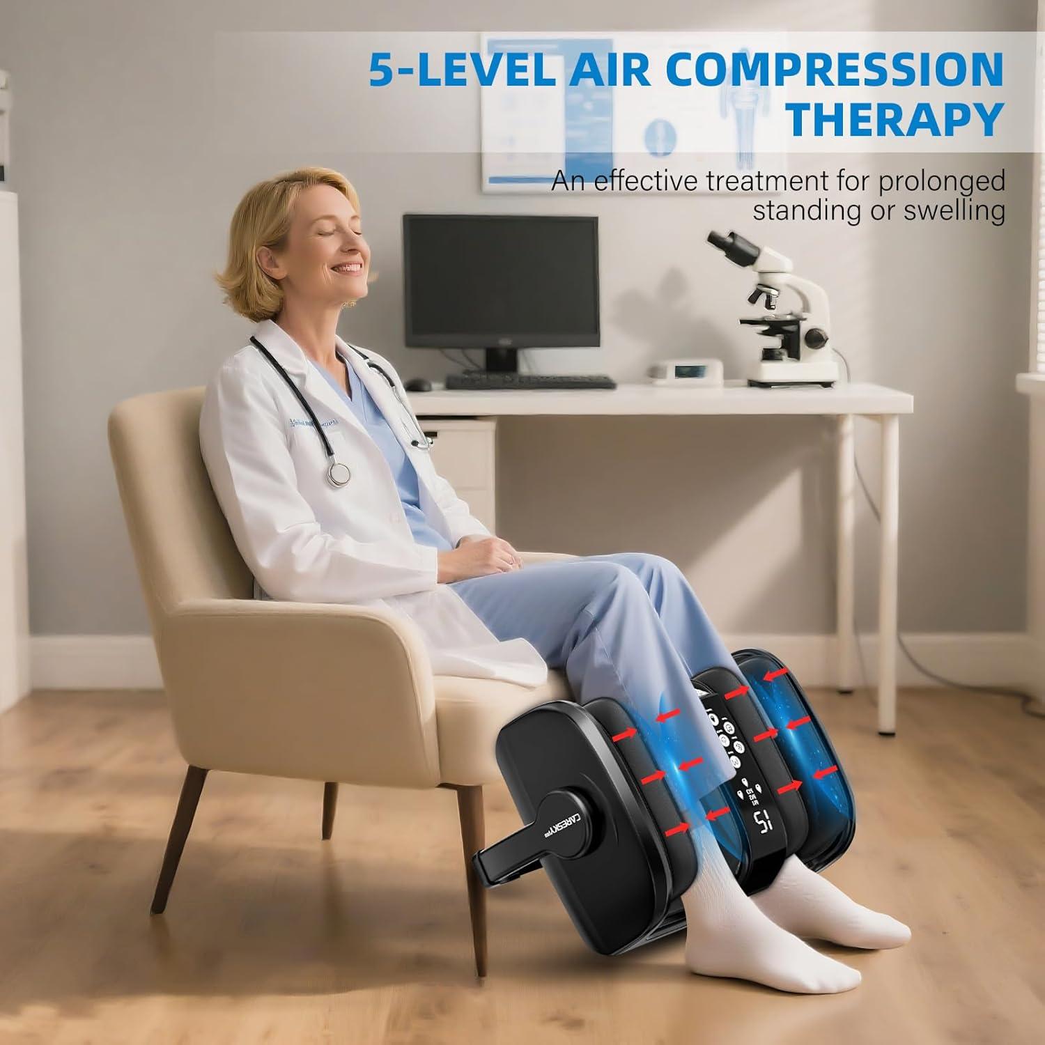 Masajeador de pies CARESKYpro FM901 con calor y 5 intensidades