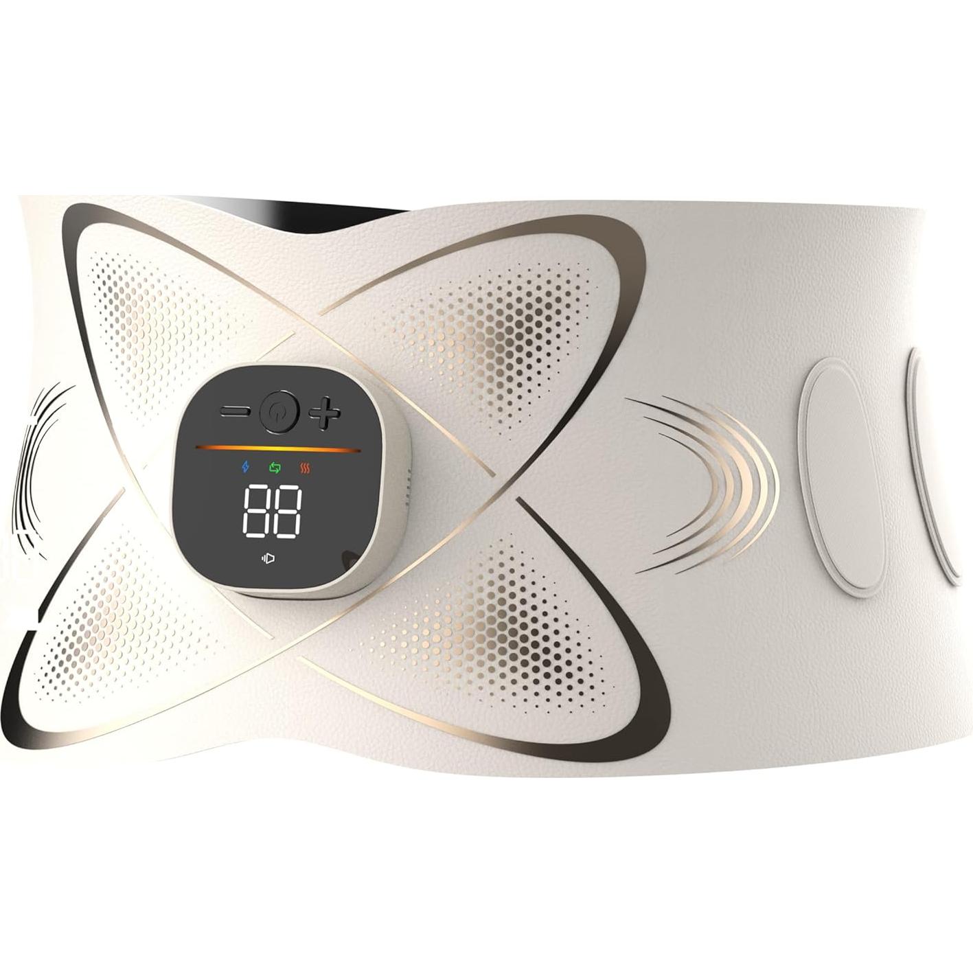 Cinturón de Tonificación Abdominal con Almohadilla Térmica