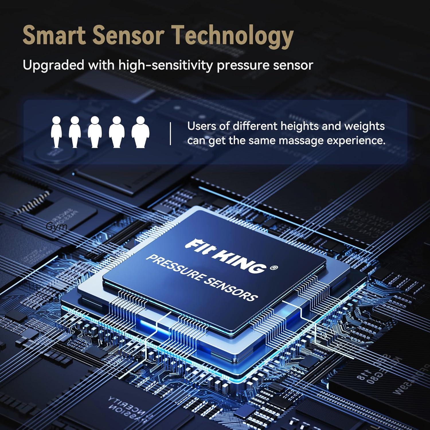 Masajeador de Piernas y Pies FIT KING FT-119A Inalámbrico