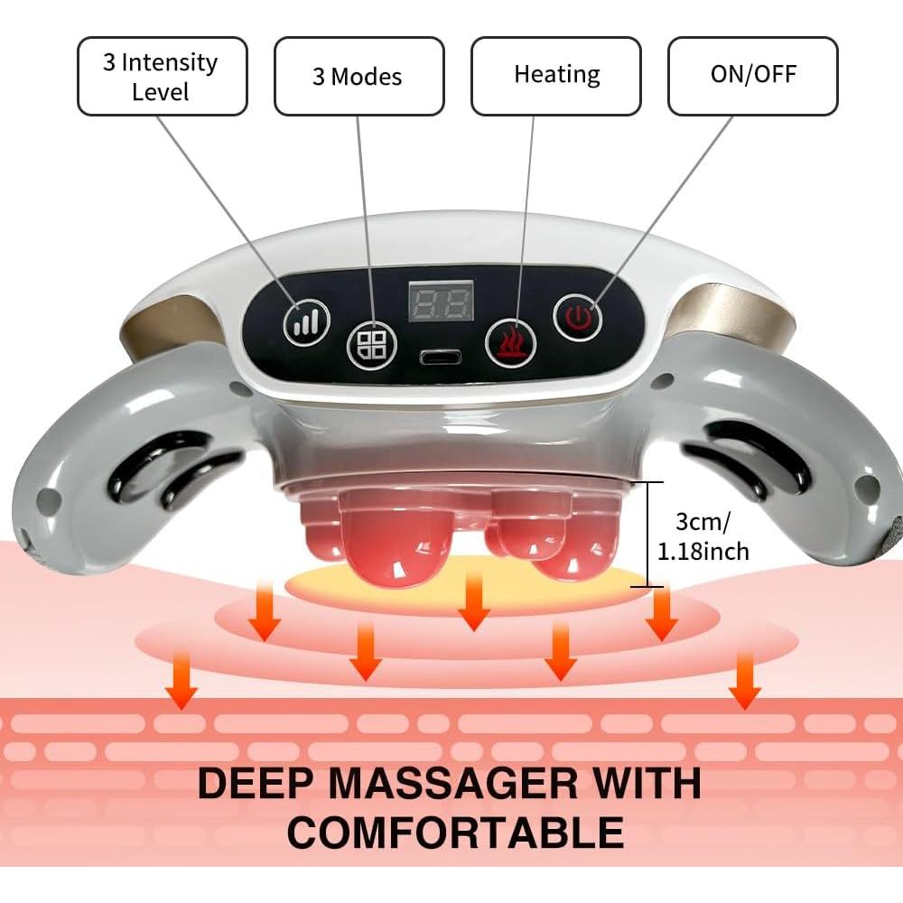 Masajeador Abdominal Eléctrico YangfanQH HRF01 con Calor