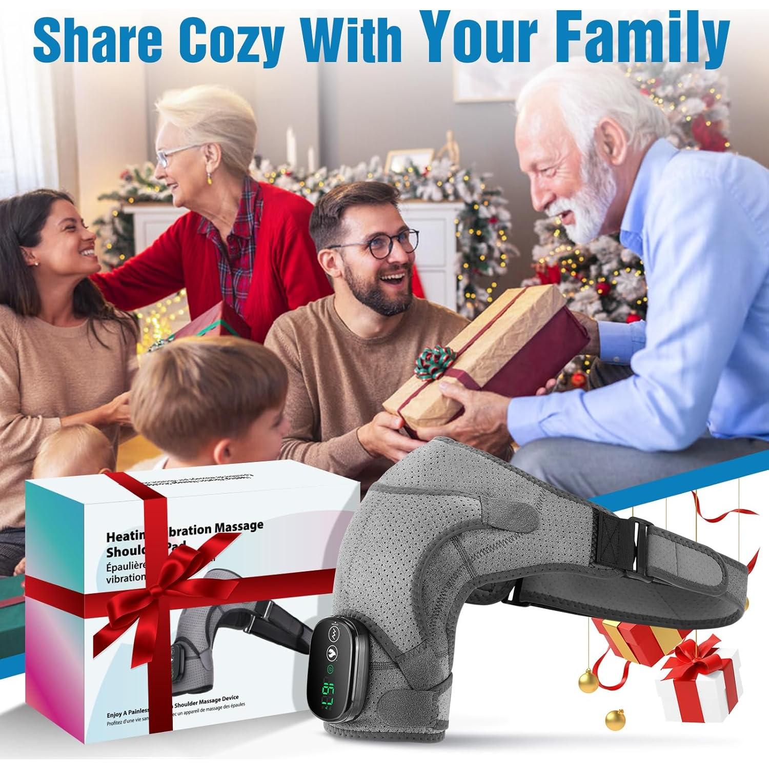 Faja Calentada Inalámbrica AFDEAL para Hombro con Masaje