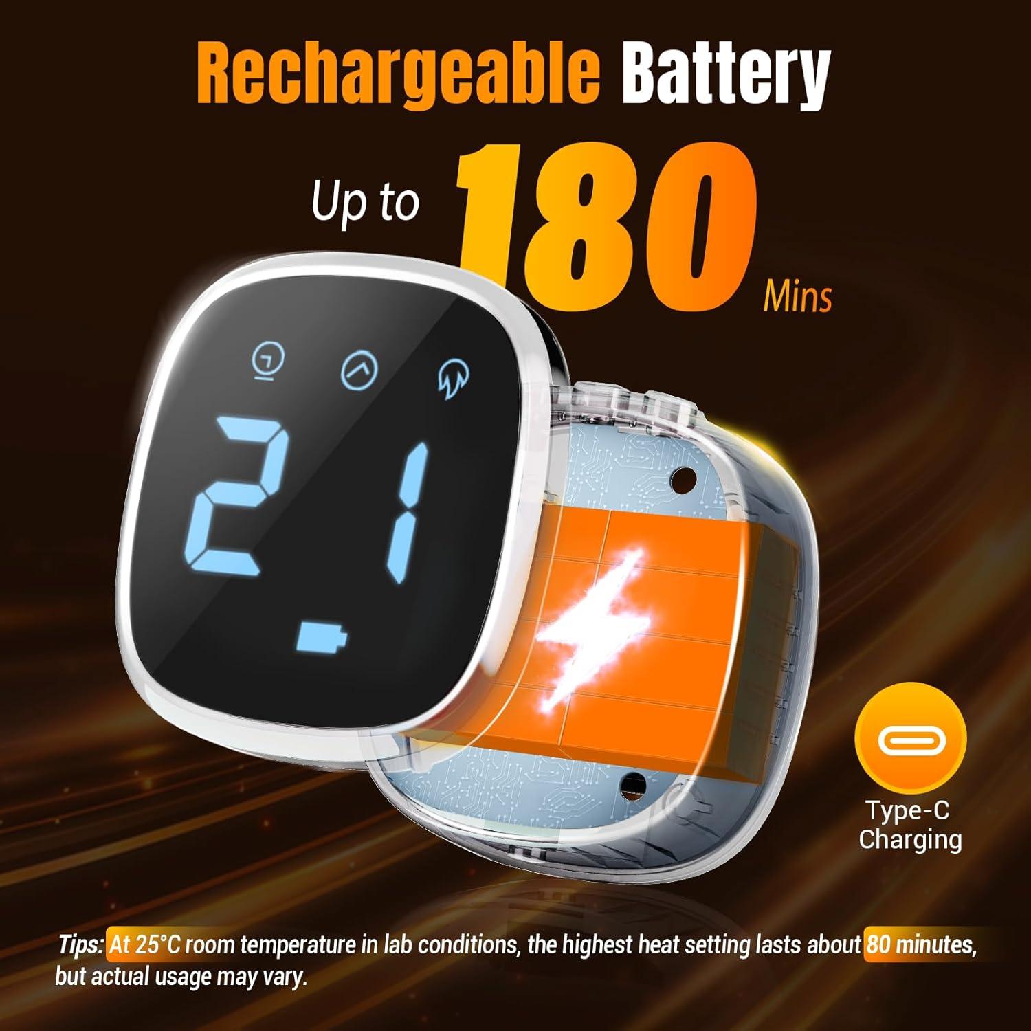 Almohadilla Térmica Inalámbrica Comfytemp para Hombro - 9 Niveles de Calor