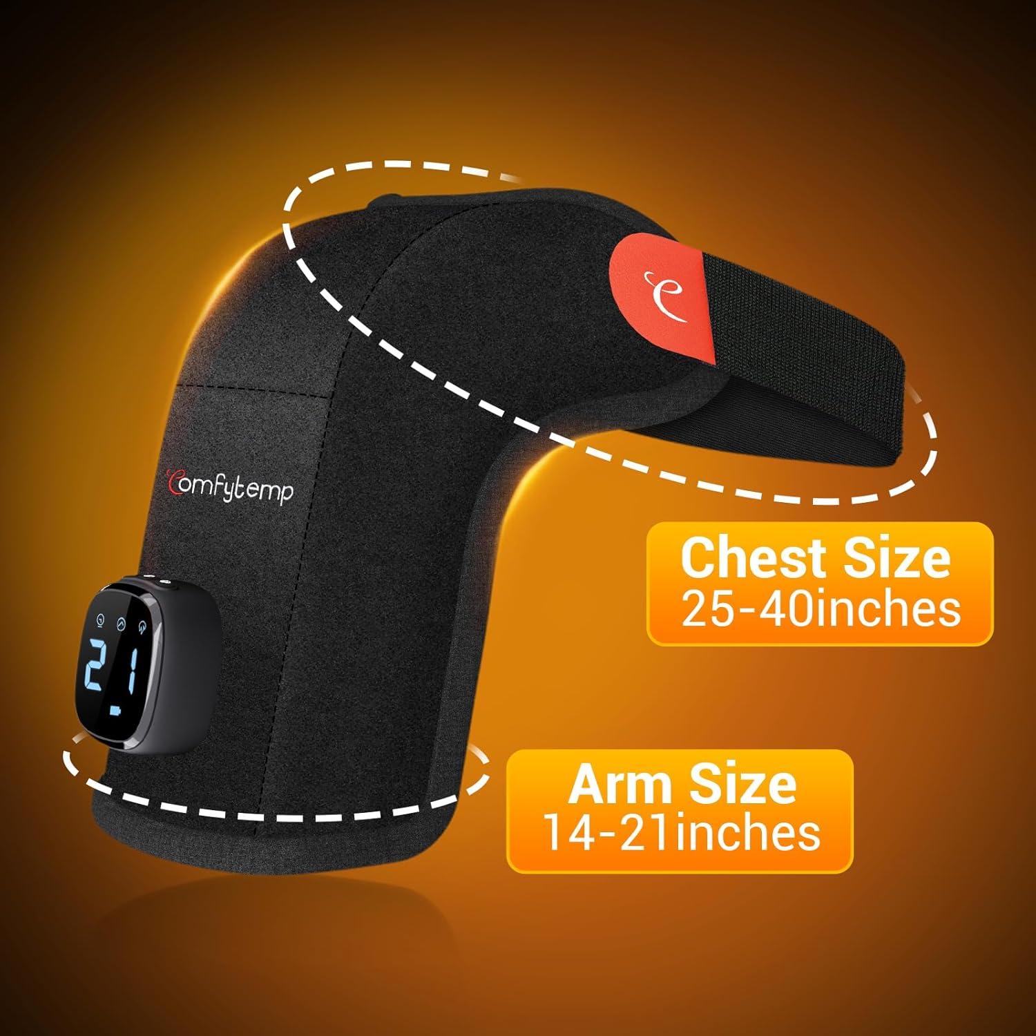 Almohadilla Térmica Inalámbrica Comfytemp para Hombro - 9 Niveles de Calor