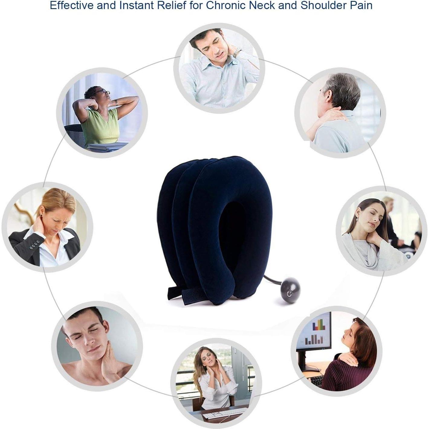 Dispositivo de Tracción Cervical Inflable RUNZI - Alivio Dolor Cuello