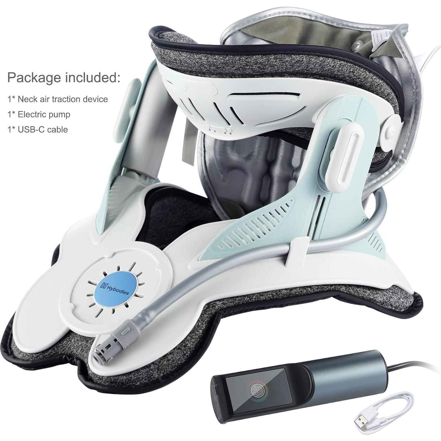 Dispositivo de Tracción Cervical Alphay HYBDTE-CNTD con Bomba Eléctrica