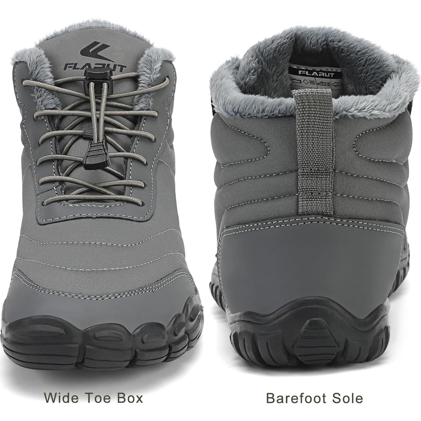 Botas de Nieve FLARUT Unisex Impermeables y Antideslizantes