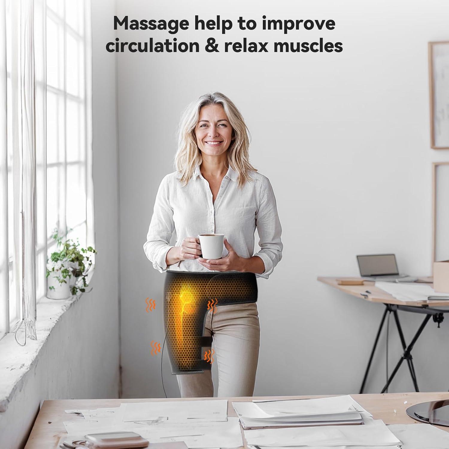 Faja de Soporte Calentada Yabuu para Cintura y Cadera