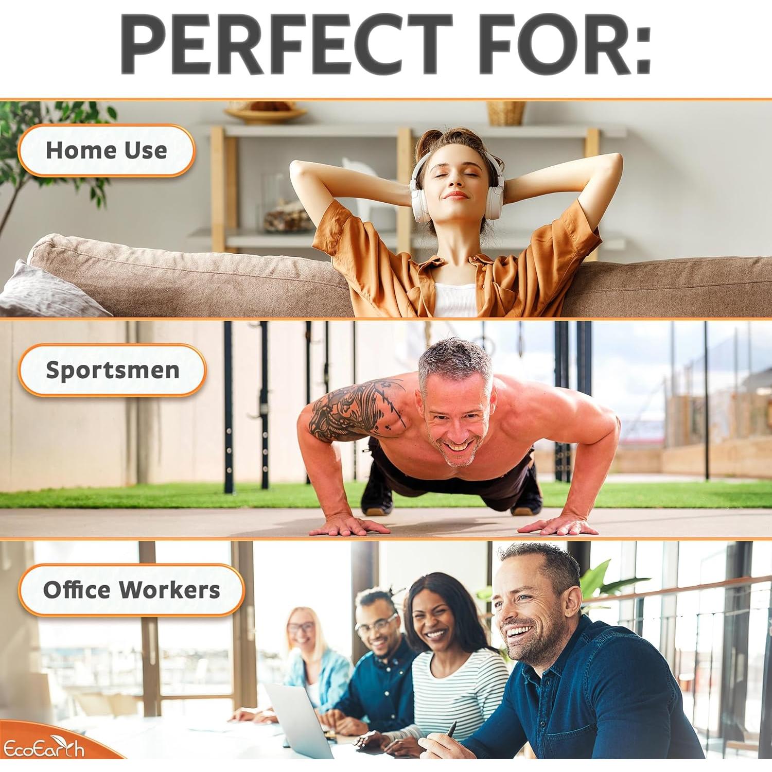 Masajeador de Cadera EcoEarth EE-PAIN - 14 Nodos Alivio Dolor