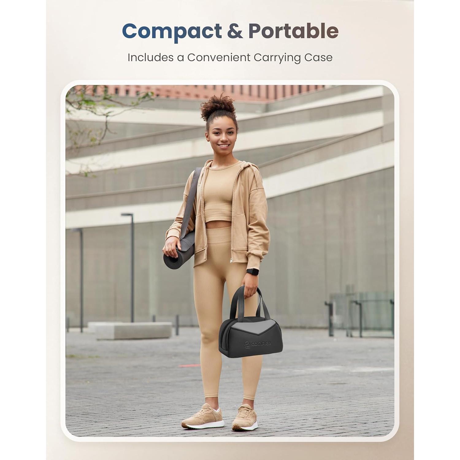 Masajeador de Cuello 4D COMFIER CF-6812 Inalámbrico con Calor