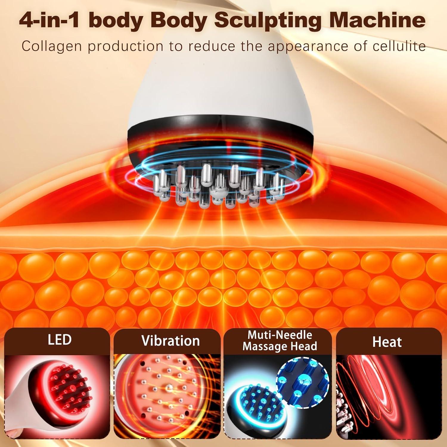 Masajeador Drenaje Linfático Lemonforts LDM-05 Inalámbrico 30 Niveles