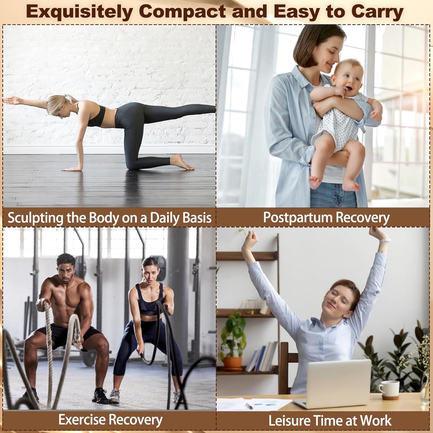 Masajeador Drenaje Linfático Lemonforts LDM-05 Inalámbrico 30 Niveles