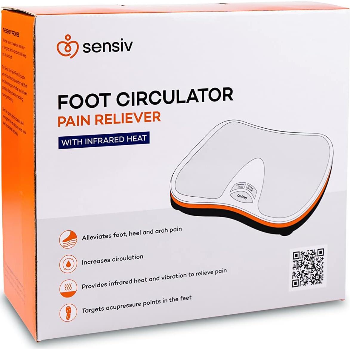 Masajeador de pies Sensiv con calor infrarrojo y vibración