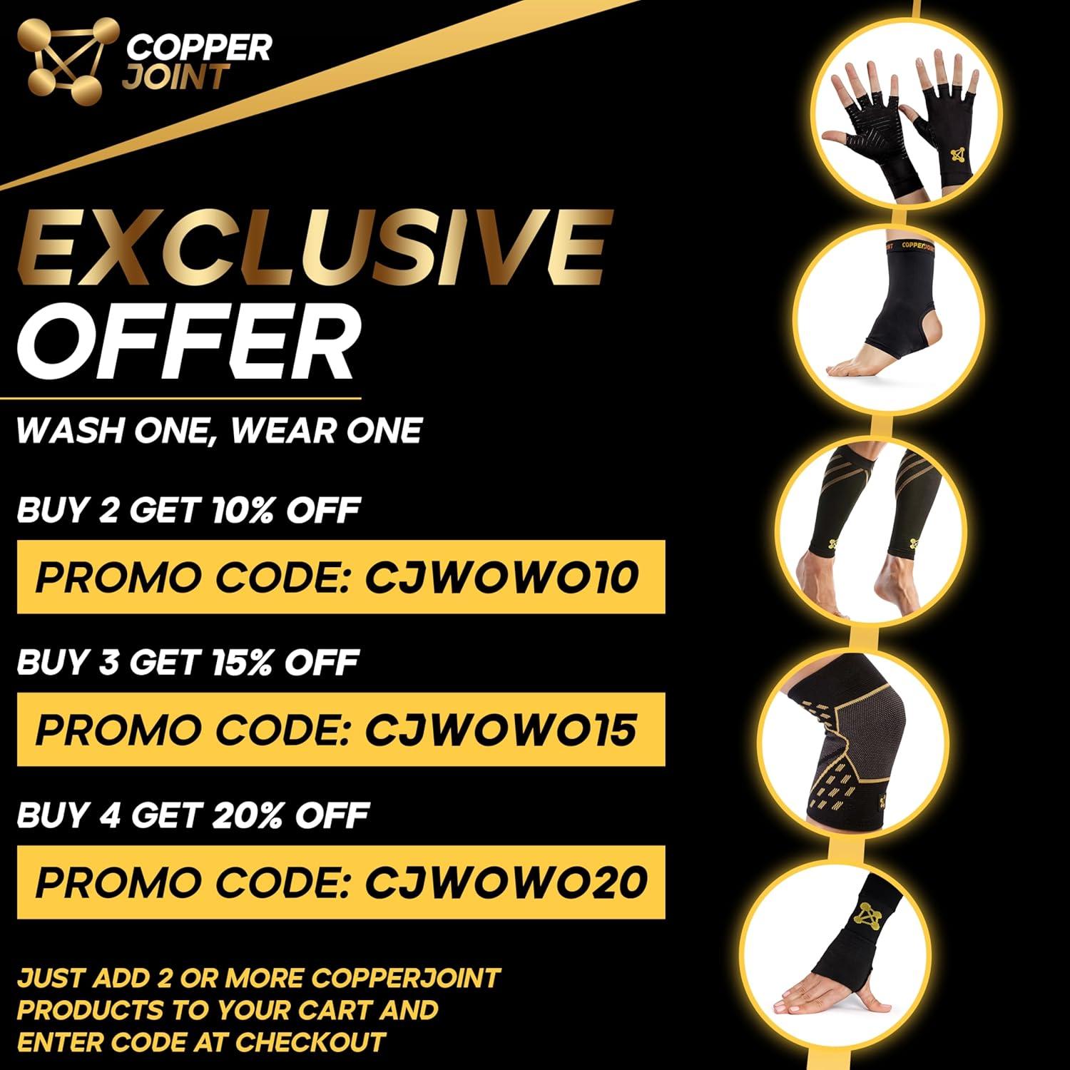 Manga de Compresión CopperJoint Mediana para Pantorrillas