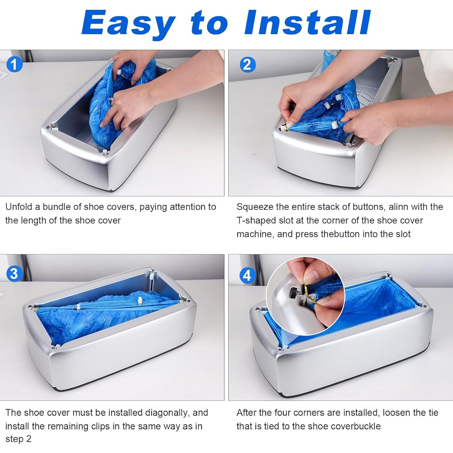 Dispensador Automático de Fundas para Zapatos GreeSuit 200 Piezas