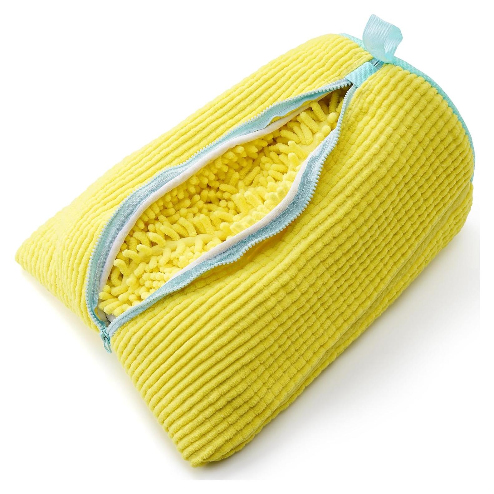 Bolsa de Lavado de Zapatos Lucas 2 Unidades 40x33x22 cm Amarillo