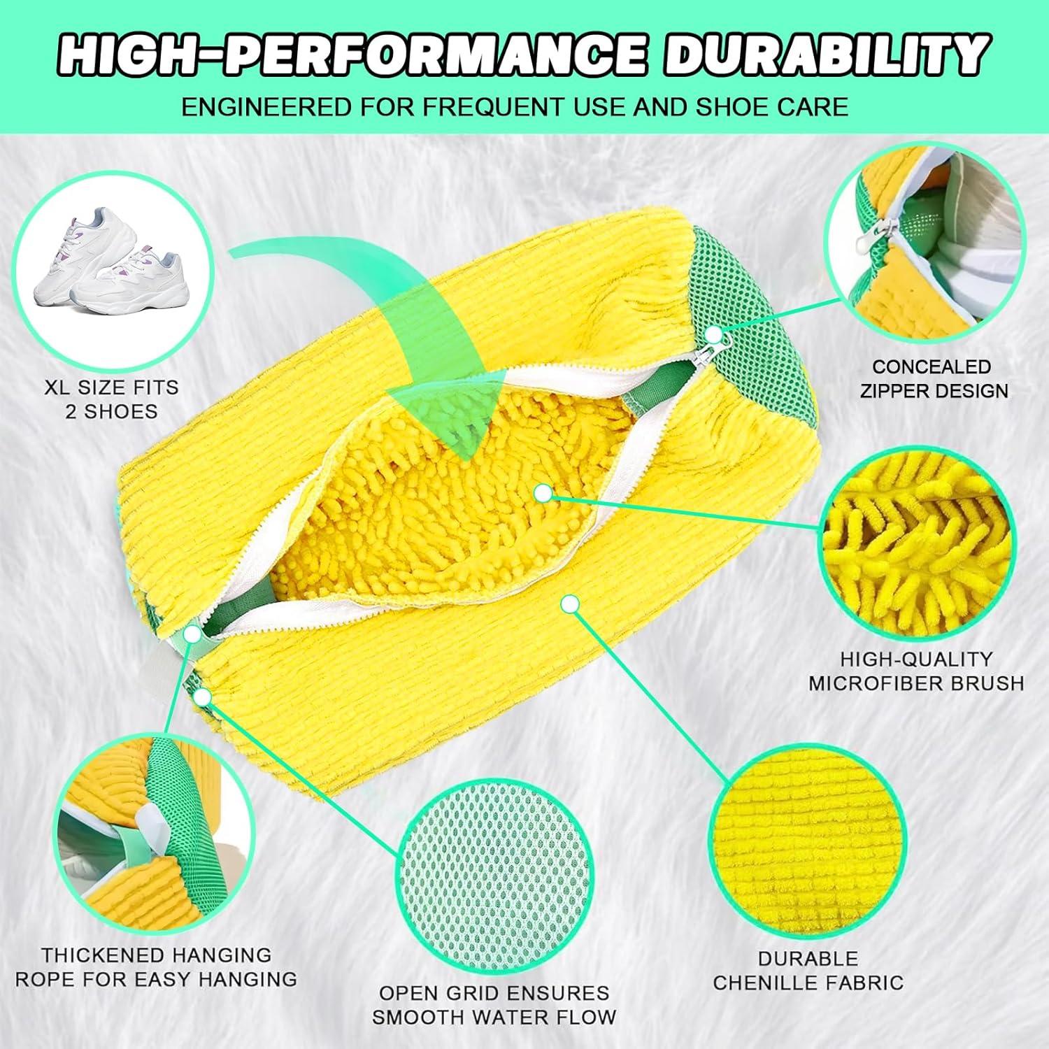 Juego de 2 Bolsas XXL para Lavadora de Zapatos NITOTECA