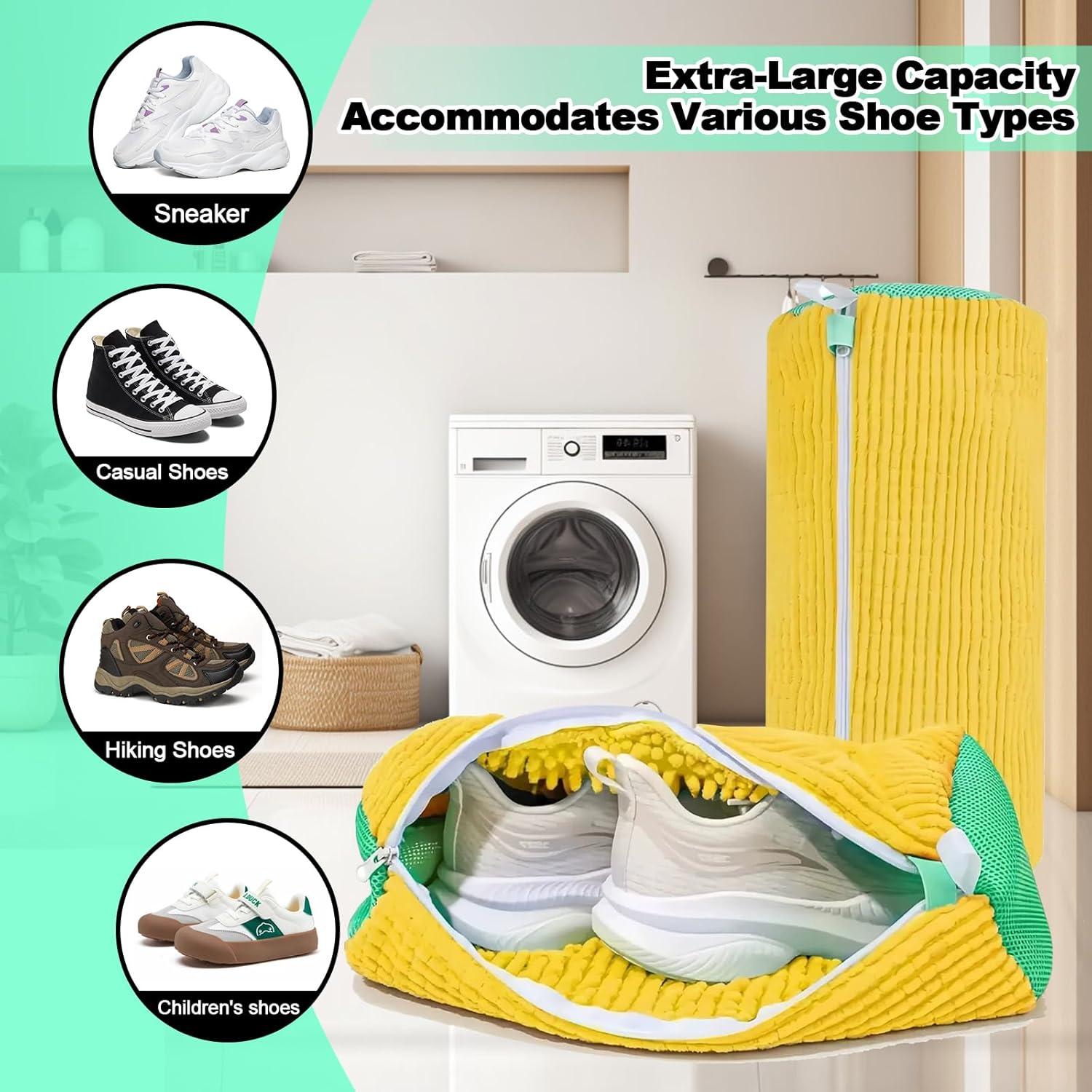 Juego de 2 Bolsas XXL para Lavadora de Zapatos NITOTECA