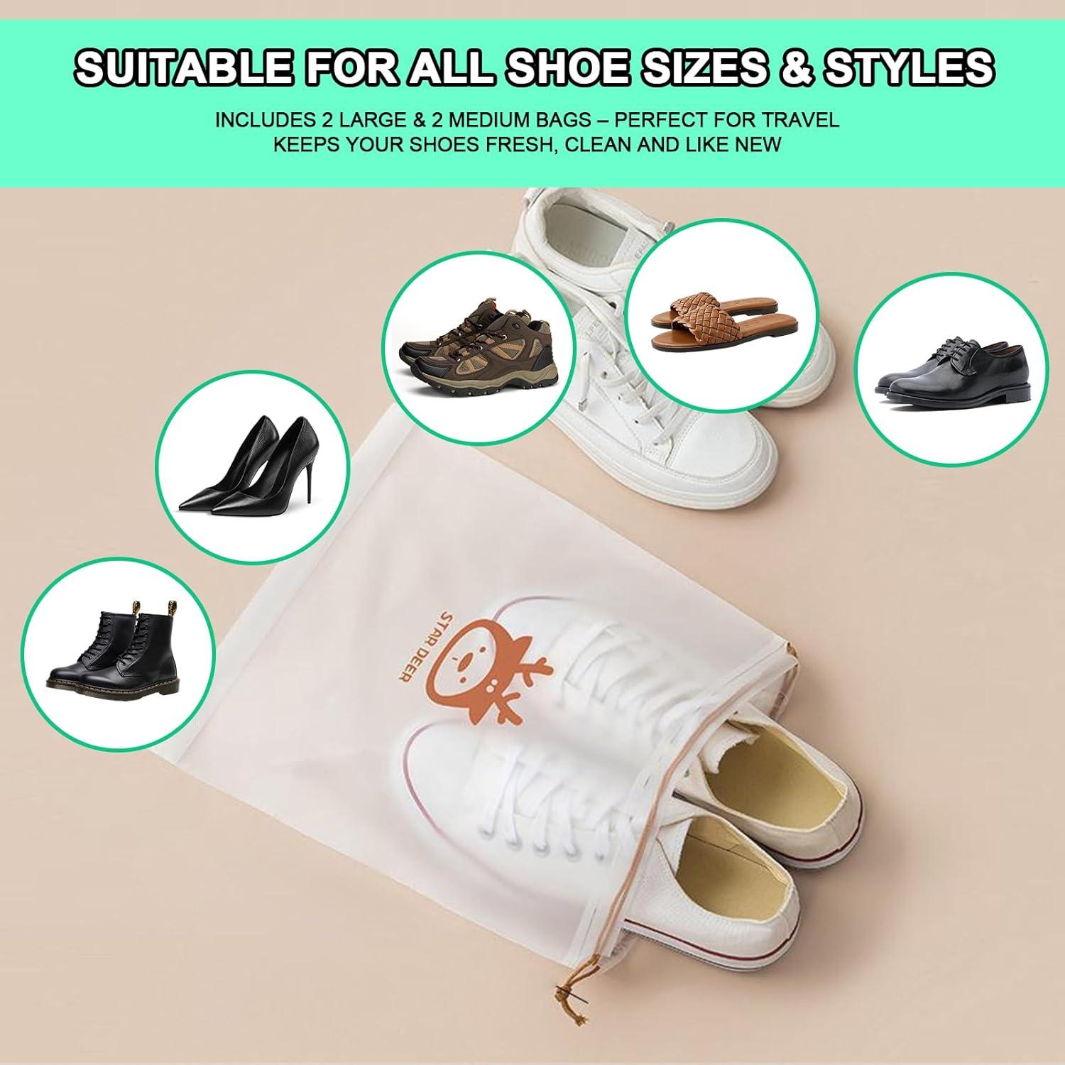 Juego de 2 Bolsas XXL para Lavadora de Zapatos NITOTECA